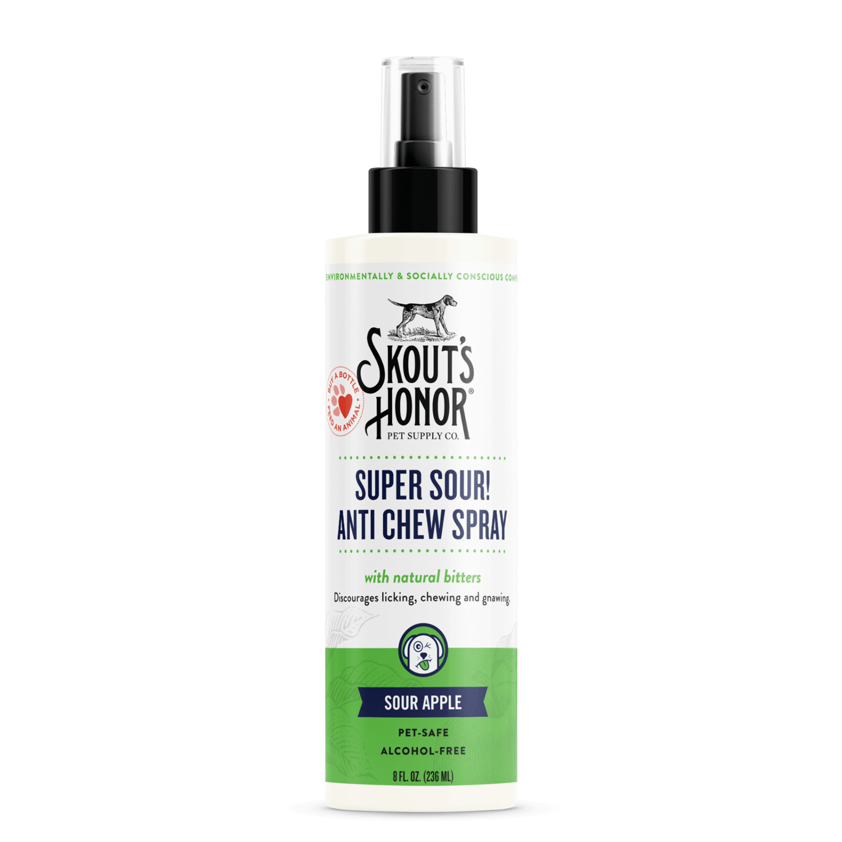 Skouts Honor Skout's Honor Super Sour Anti Chew Spray with Natural Bitters 8oz