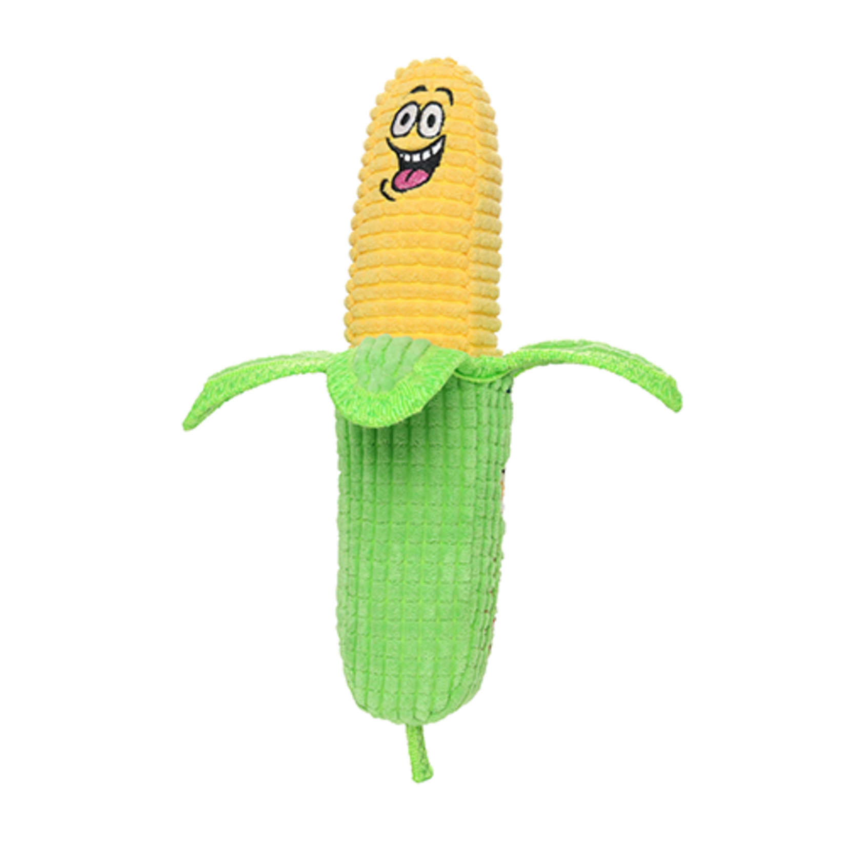 Tuffy Funny Food Corn Cob Tough Dog Toy - Howl Tuffy Funny Food Corn Cob Tough Dog Toy - Howl