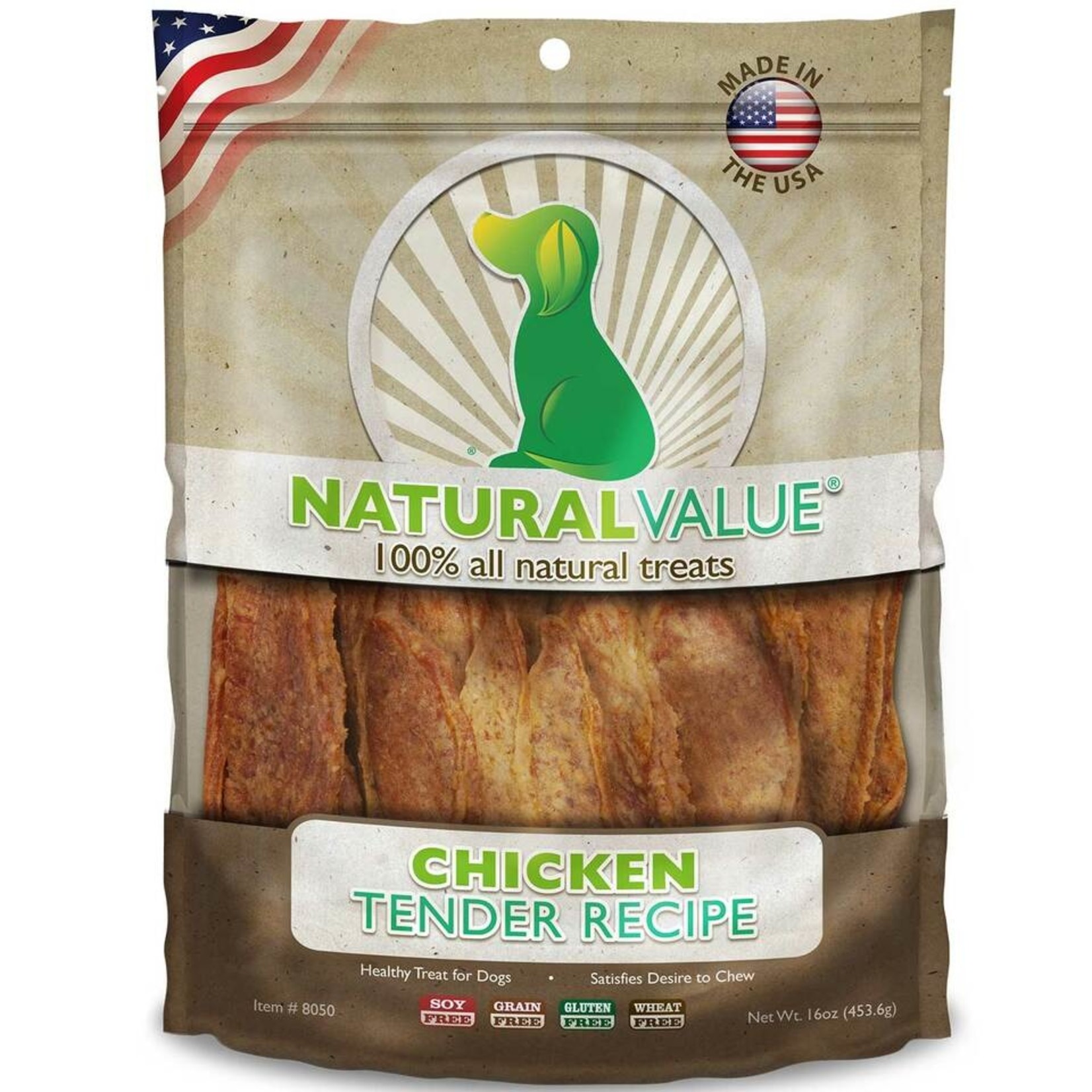 Loving Pets Natural Value Chicken Tenders 14oz 100% Natural Dog Treats