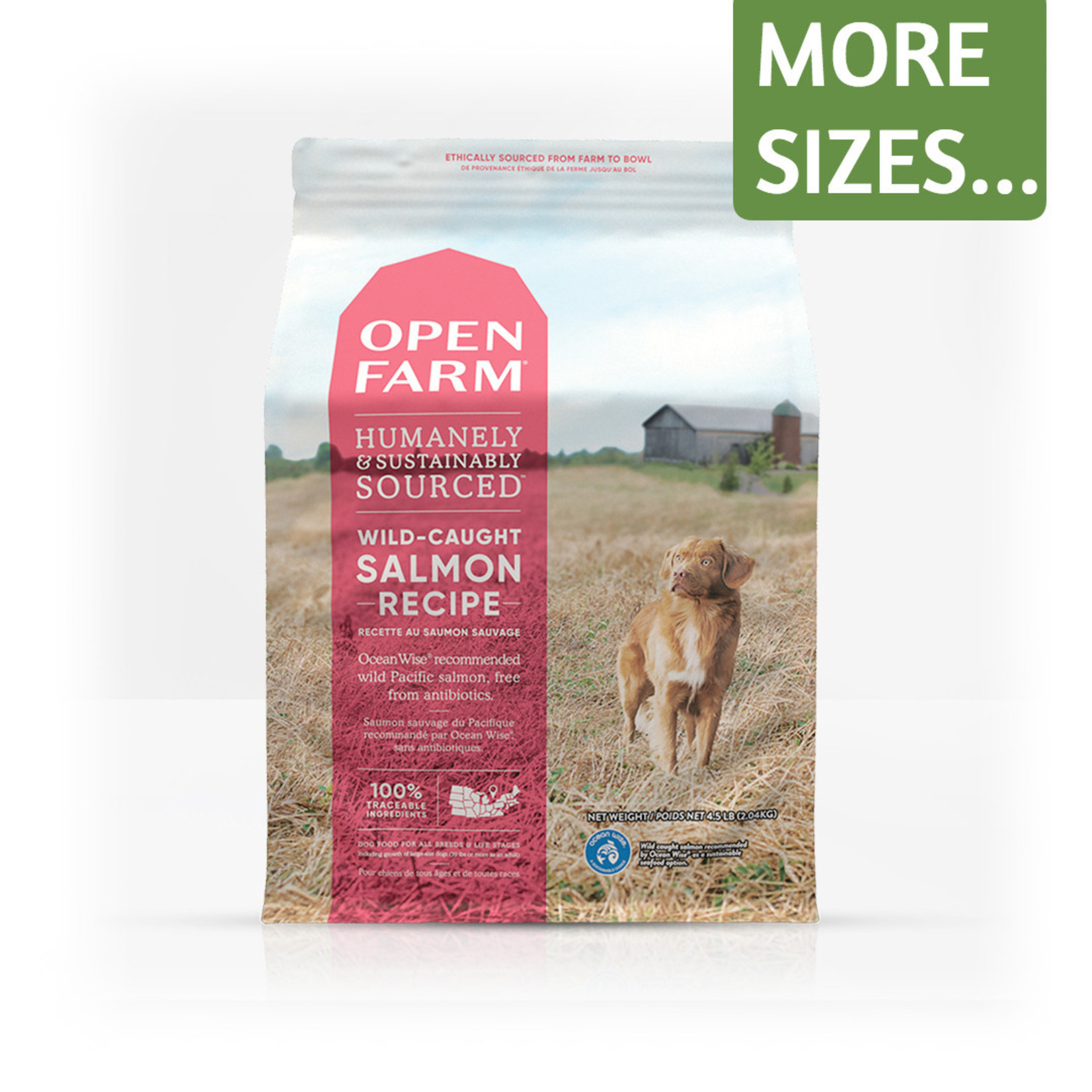Open Farm Open Farm Dry Dog Food Wild Caught Salmon Recipe Grain Free