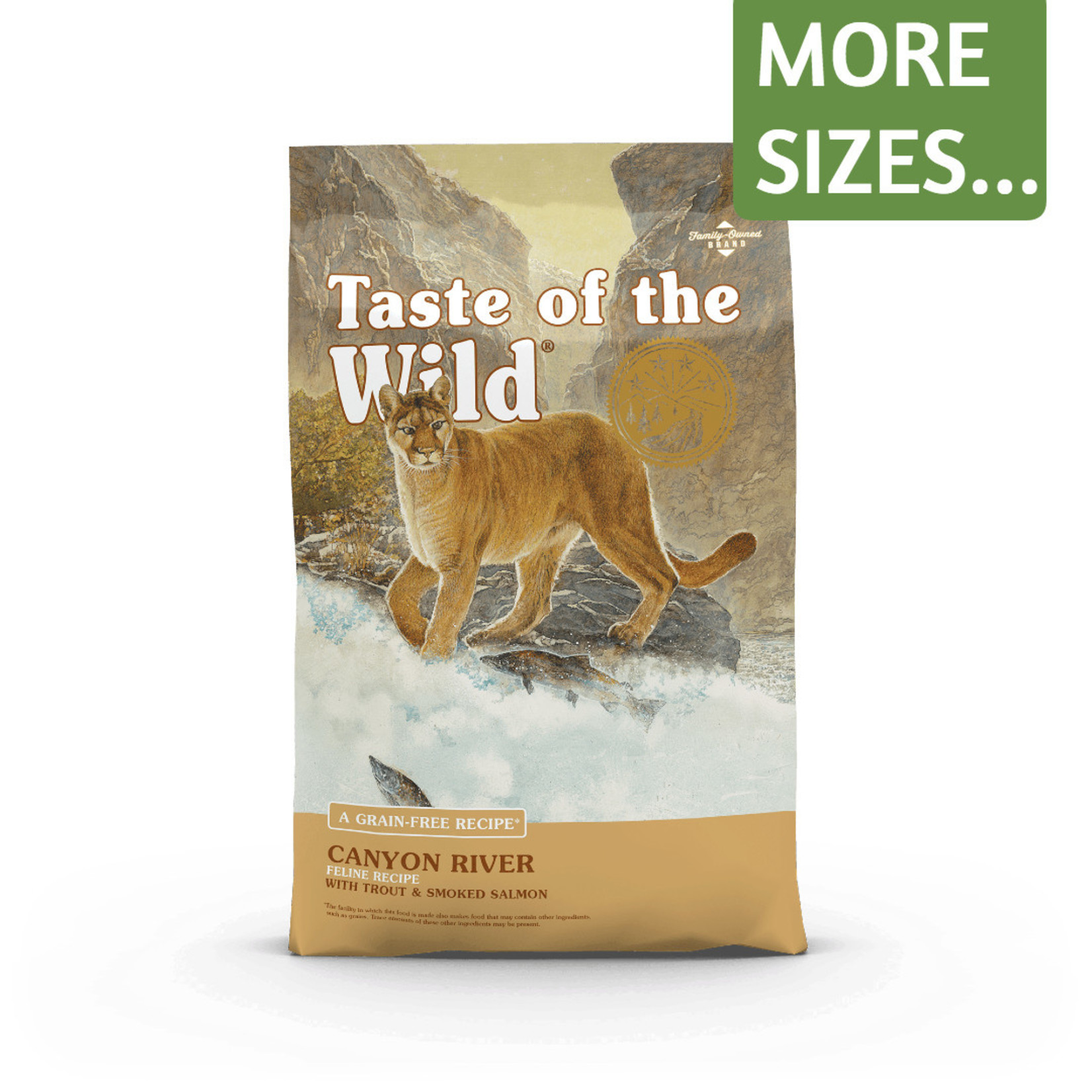 Taste of the Wild Taste of the Wild Dry Cat Food Canyon River Recipe with Trout & Smoked Salmon Grain Free