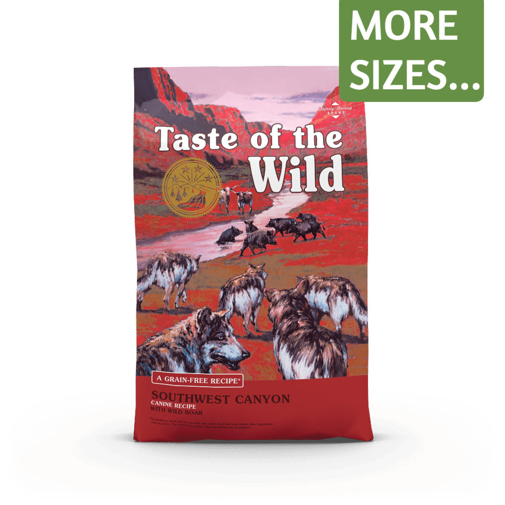 Taste of the Wild Taste of the Wild Dry Dog Food Southwest Canyon Recipe with Wild Boar Grain Free