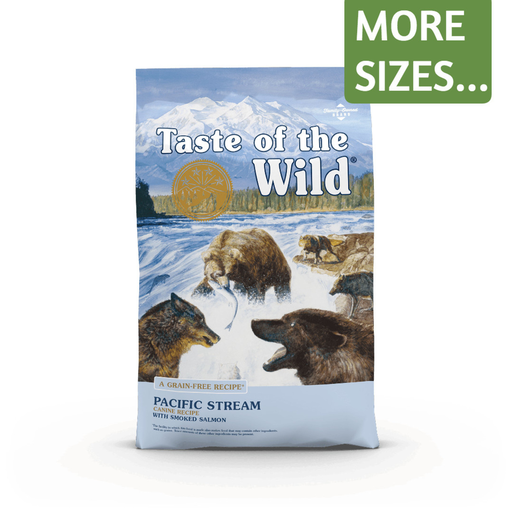 Taste of the Wild Taste of the Wild Dry Dog Food Pacific Stream Recipe with Smoked Salmon Grain Free
