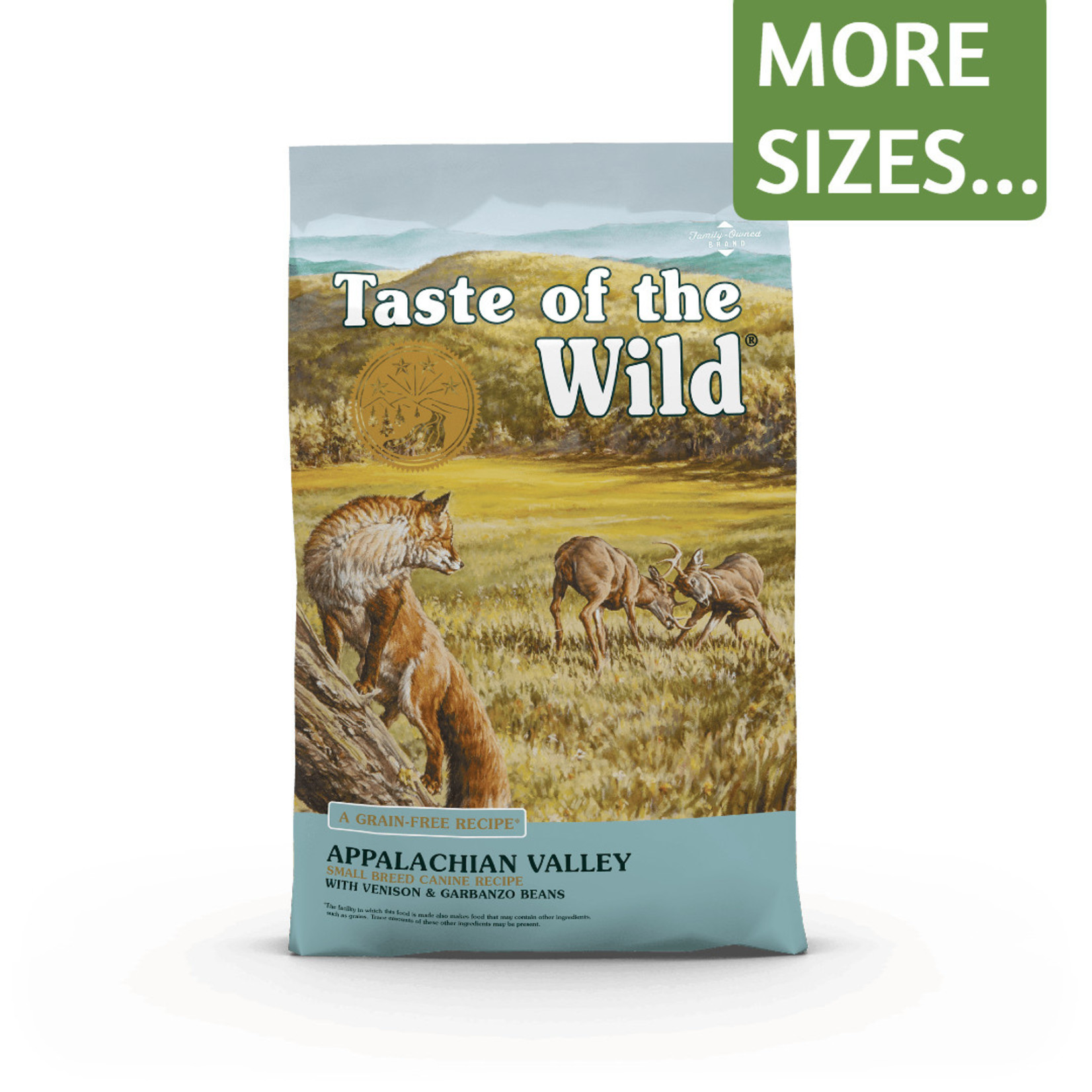 Taste of the Wild Taste of the Wild Dry Dog Food Appalachian Valley Small Breed Recipe with Venison & Garbanzo Beans Grain Free