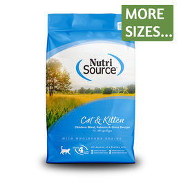 NutriSource NutriSource Cat Dry Cat & Kitten Chicken/Salmon/Liver