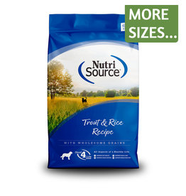 NutriSource NutriSource Dog Dry Trout & Rice