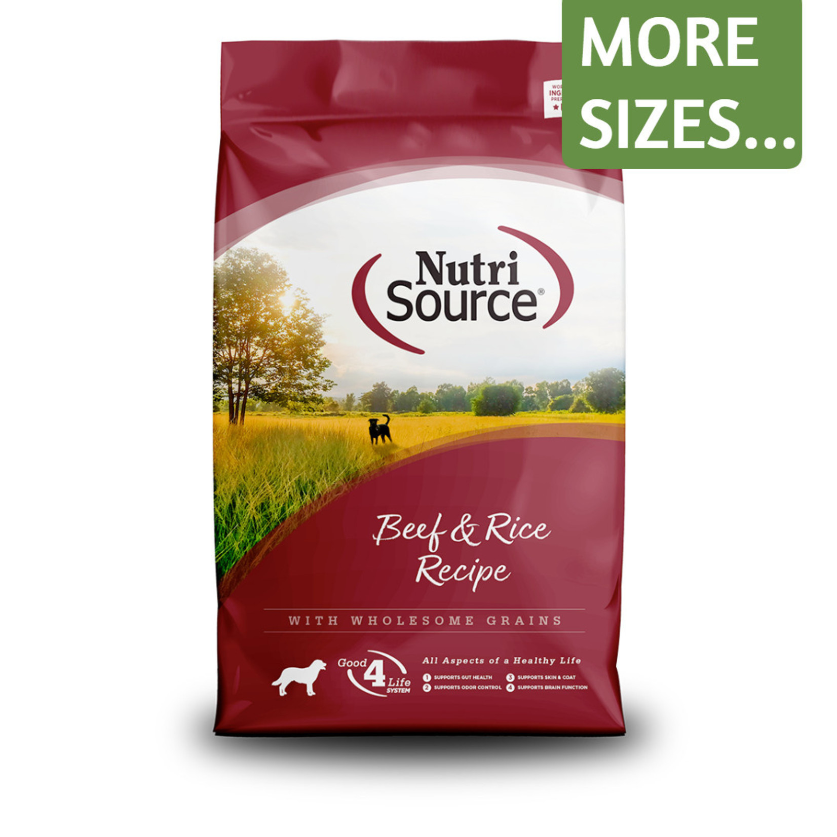 NutriSource NutriSource Dry Dog Food Beef & Rice Recipe Grain Inclusive