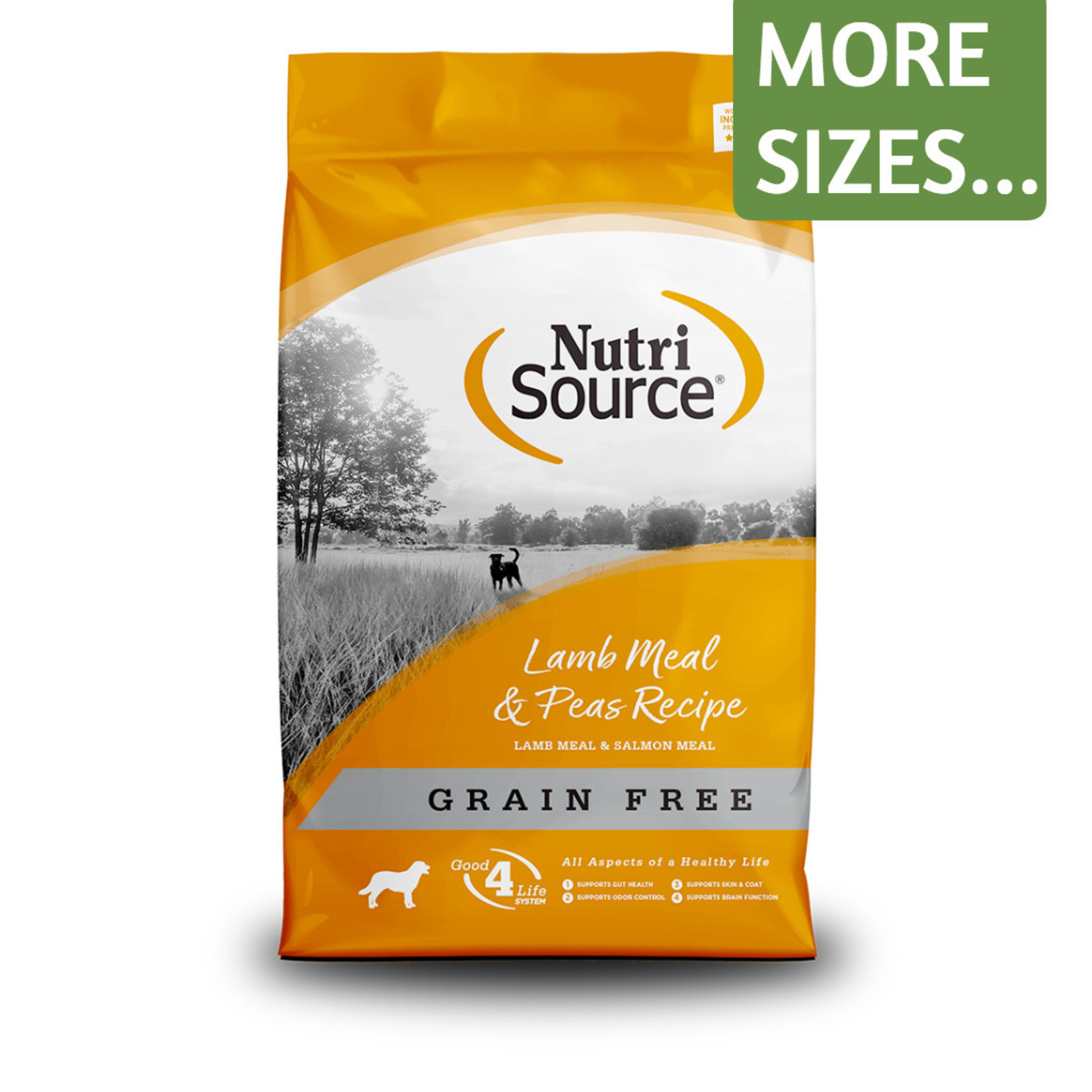 NutriSource NutriSource Dry Dog Food Lamb Meal & Peas Recipe Grain Free