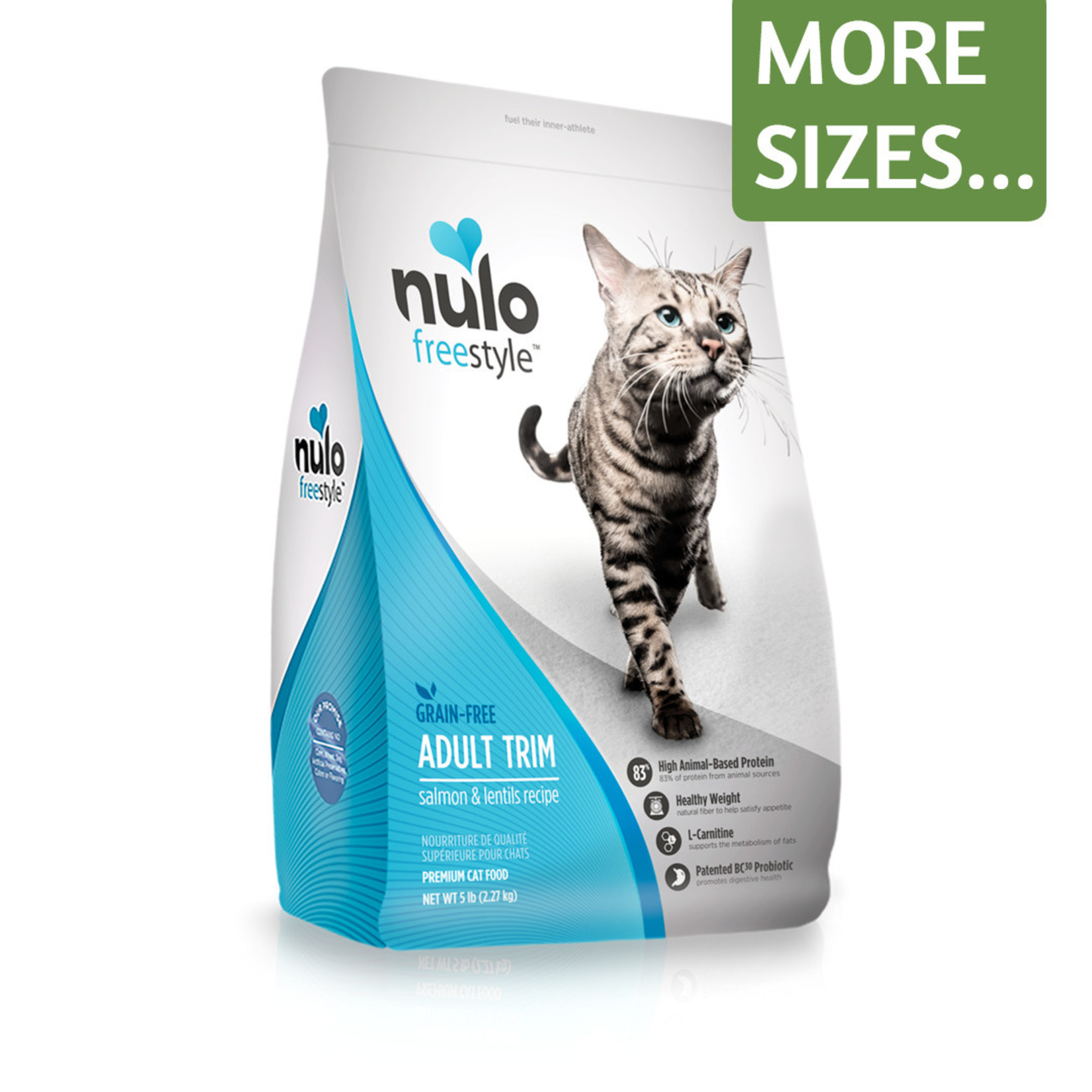 Nulo Nulo Dry Cat Food Freestyle Adult Trim Salmon & Lentils Recipe Grain Free