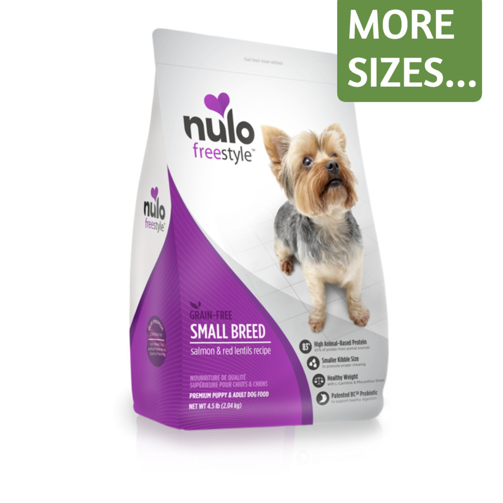 Nulo Nulo Dry Dog Food Freestyle Small Breed Salmon & Red Lentils Grain Free