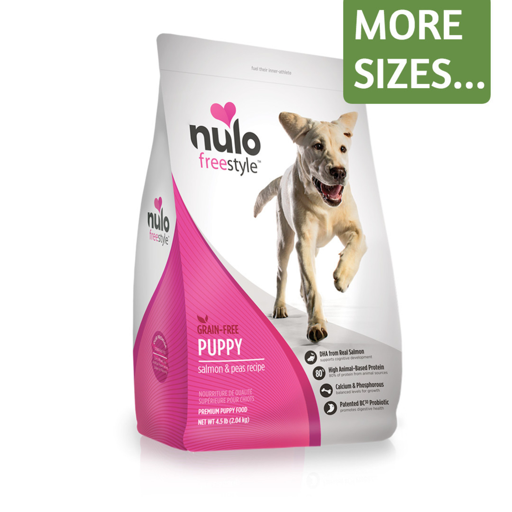 Nulo Nulo Dry Dog Food Freestyle Puppy Salmon & Peas Recipe Grain Free