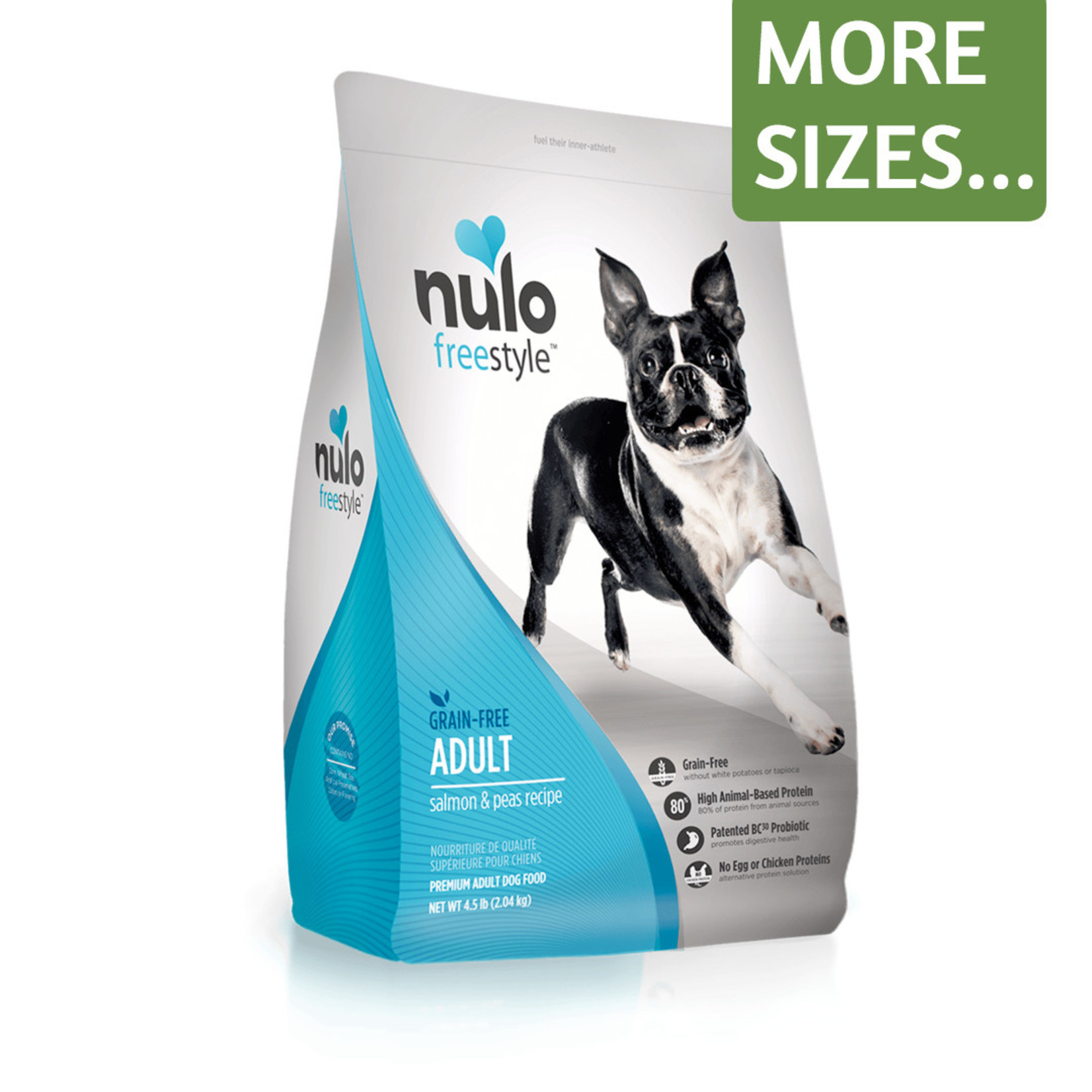 Nulo Nulo Dry Dog Food Freestyle Adult Salmon & Peas Recipe Grain Free