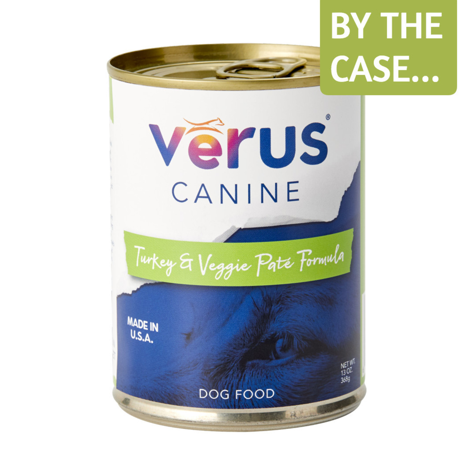 Verus Verus Wet Dog Food Turkey & Veggie Pate Formula 13oz Can Grain Inclusive