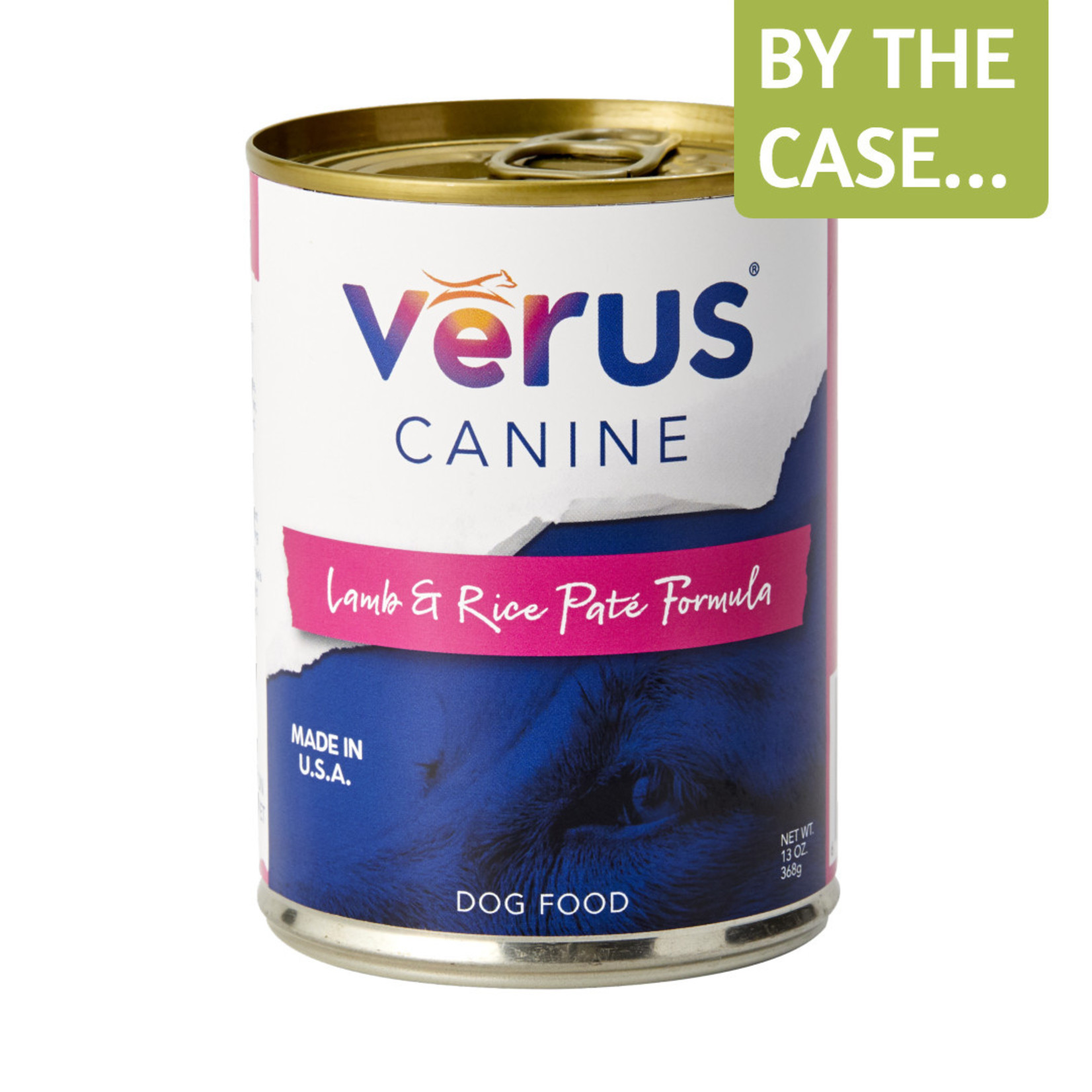 Verus Verus Wet Dog Food Lamb & Rice Pate Formula 13oz Can Grain Inclusive