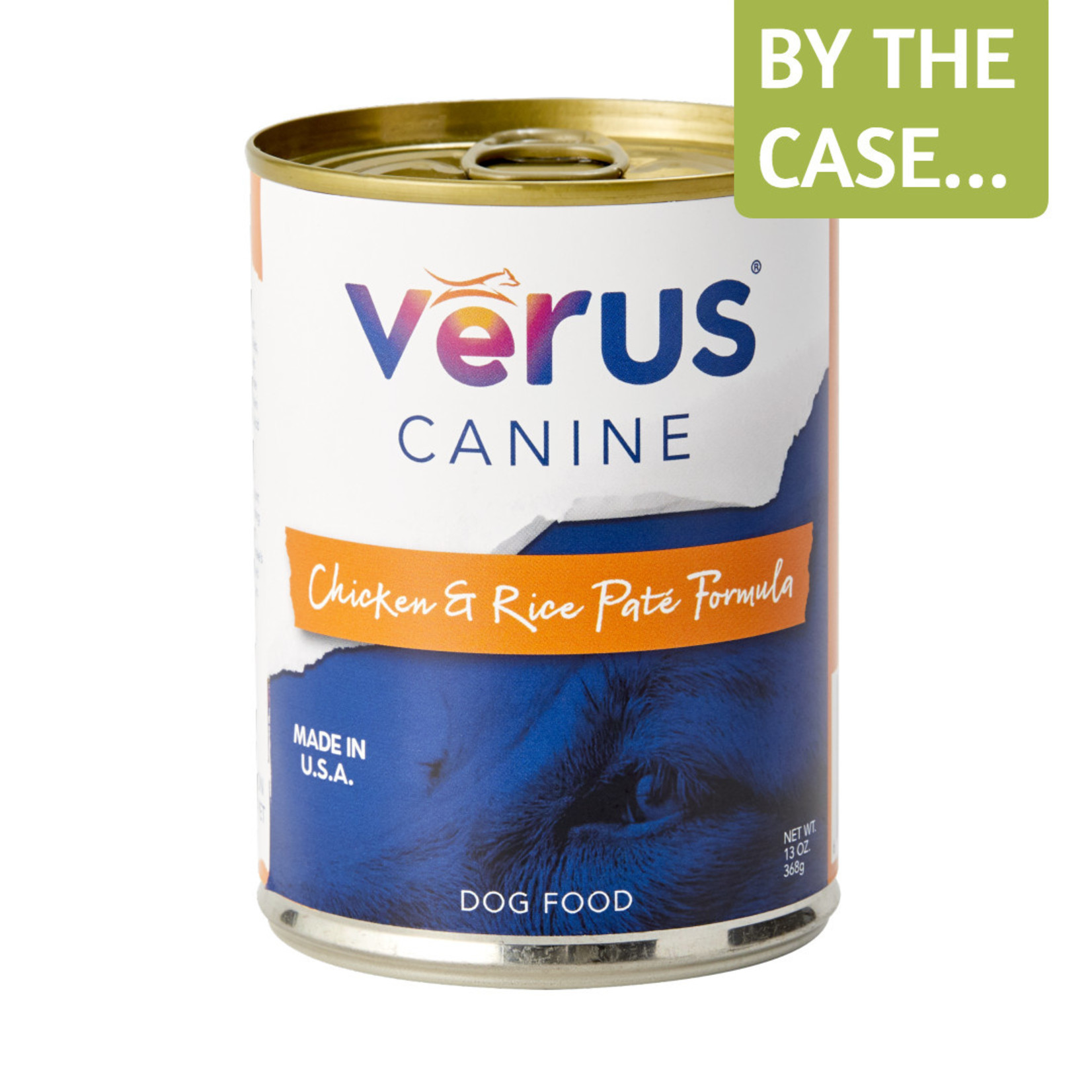 Verus Verus Wet Dog Food Chicken & Rice Pate Formula 13oz Can Grain Inclusive