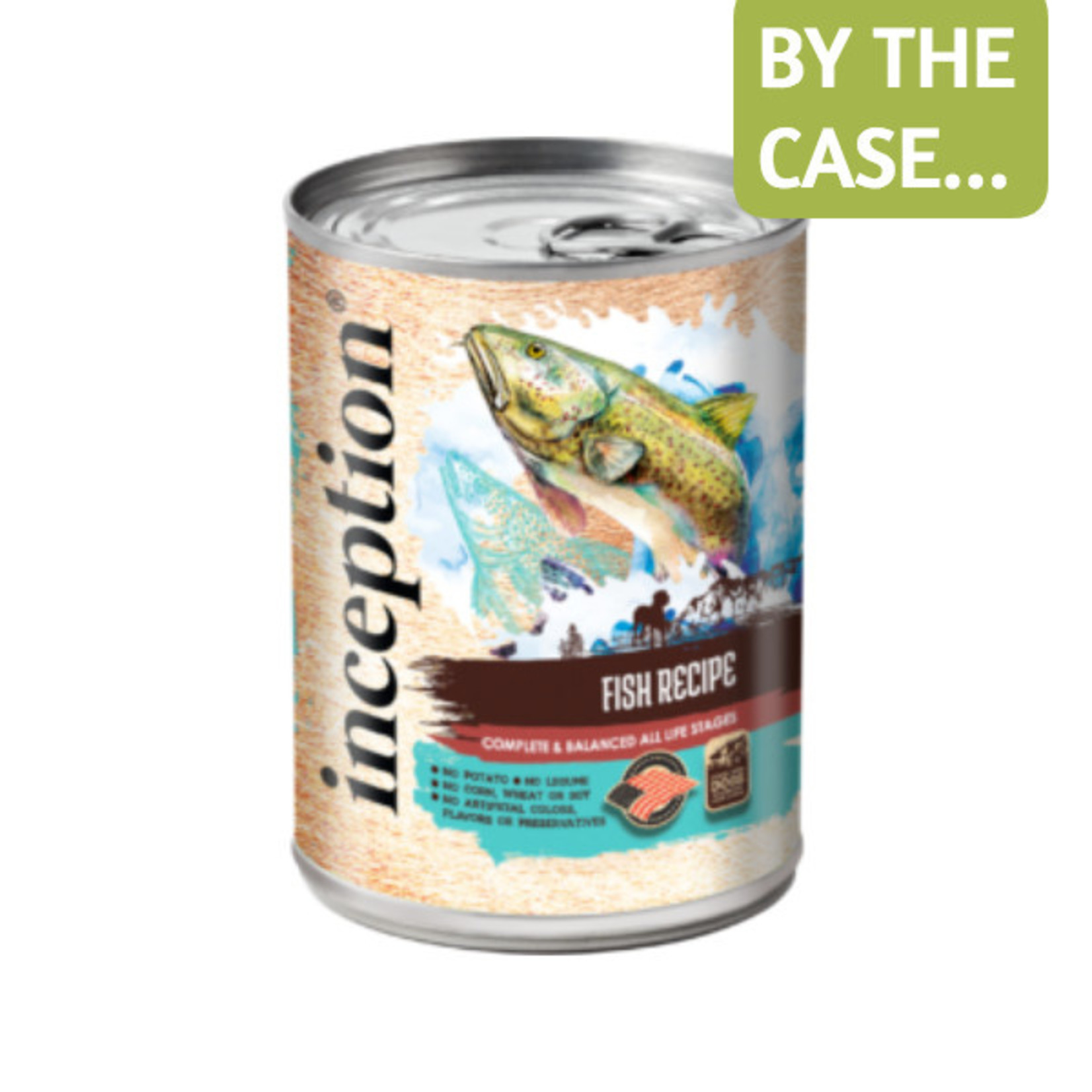 Inception Inception Wet Dog Food Fish Recipe 13oz Can