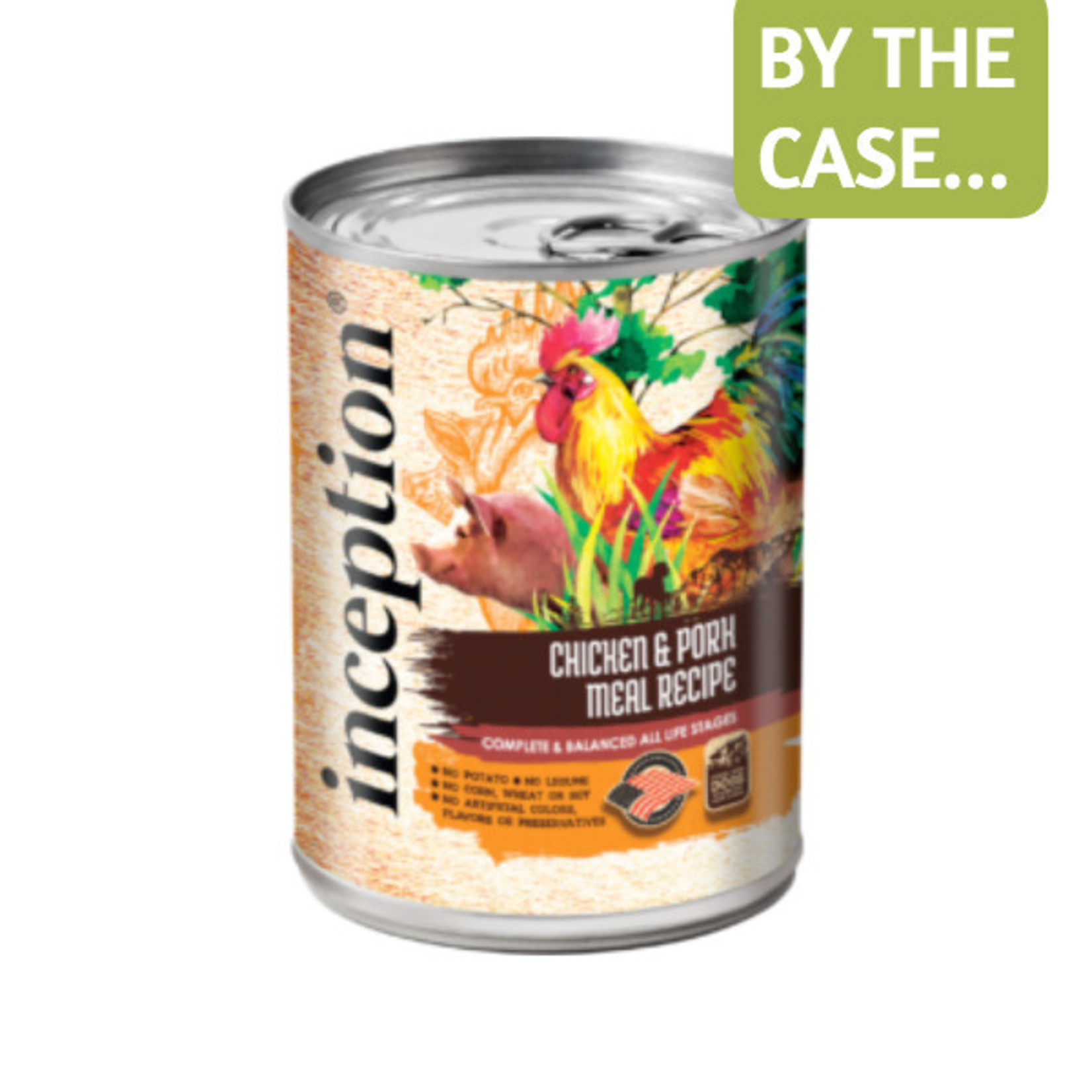 Inception Inception Wet Dog Food Chicken and Pork Recipe 13oz Can