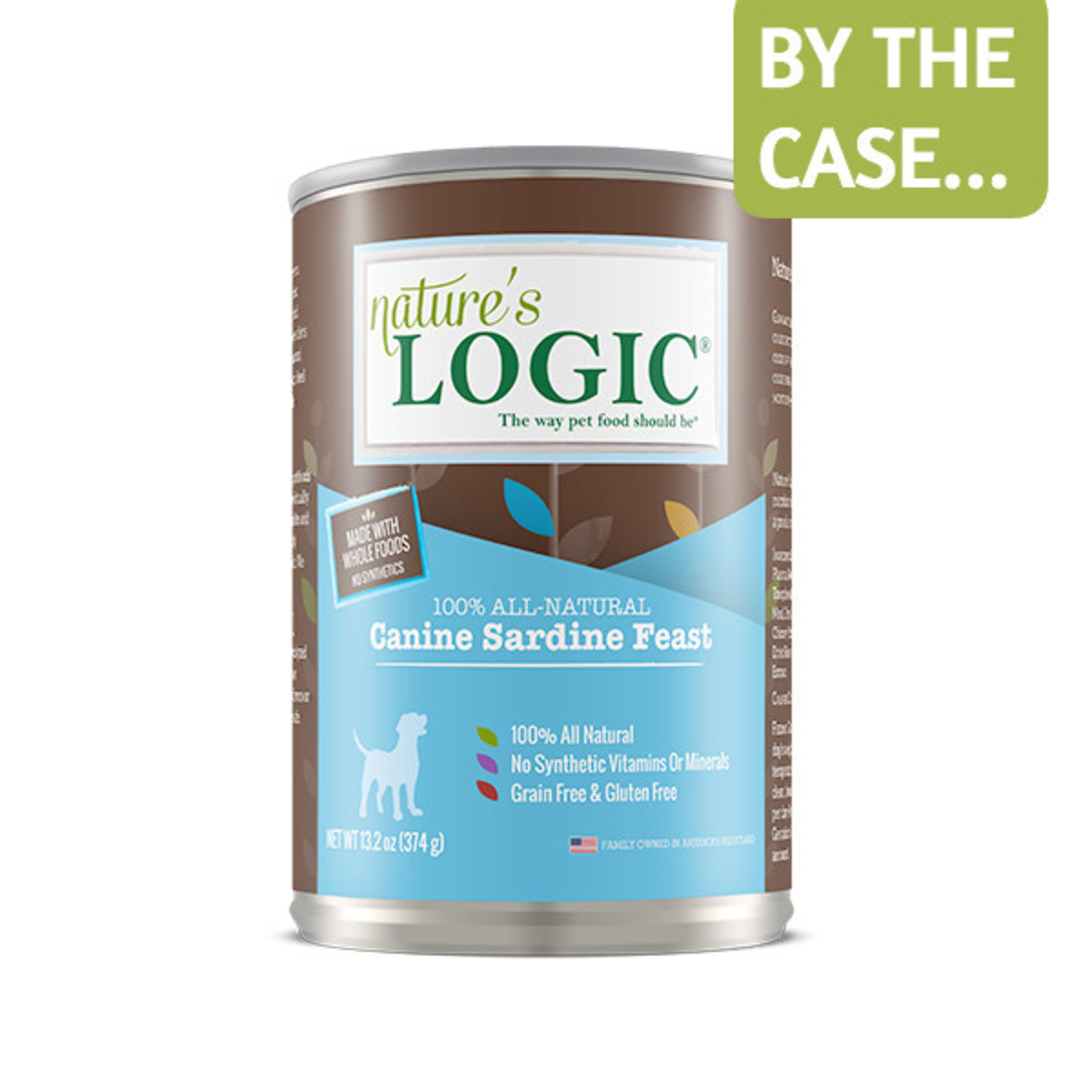 Natures Logic Nature's Logic Wet Dog Food Sardine Feast 13oz Can Grain Free