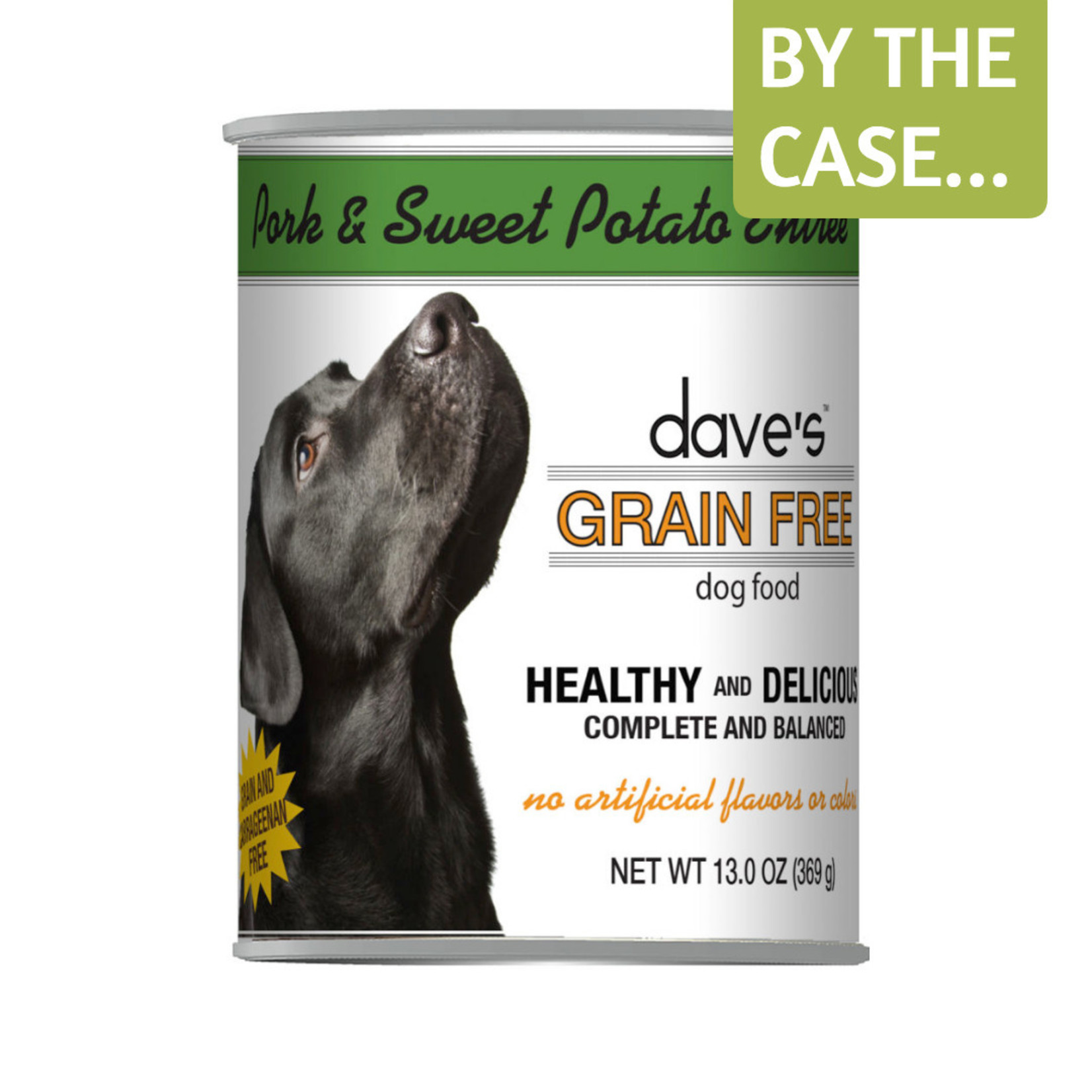 Daves Pet Food Dave's Wet Dog Food Grain Free Pork and Sweet Potato Entree 13oz Can