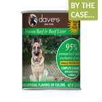 Daves Pet Food Dave's Dog Can 95% Beef & Liver 12.5oz