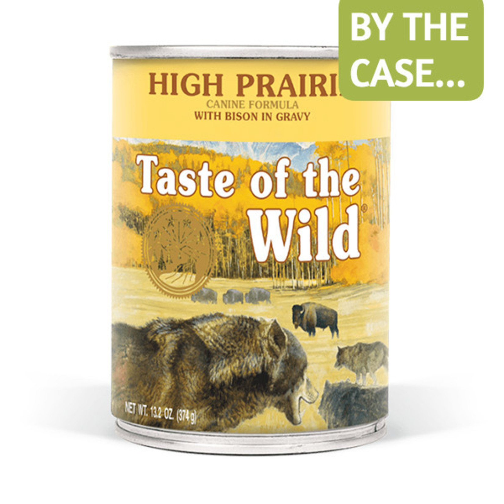 Taste of the Wild Taste of the Wild Wet Dog Food High Prairie Formula with Bison in Gravy 13oz Can Grain Free