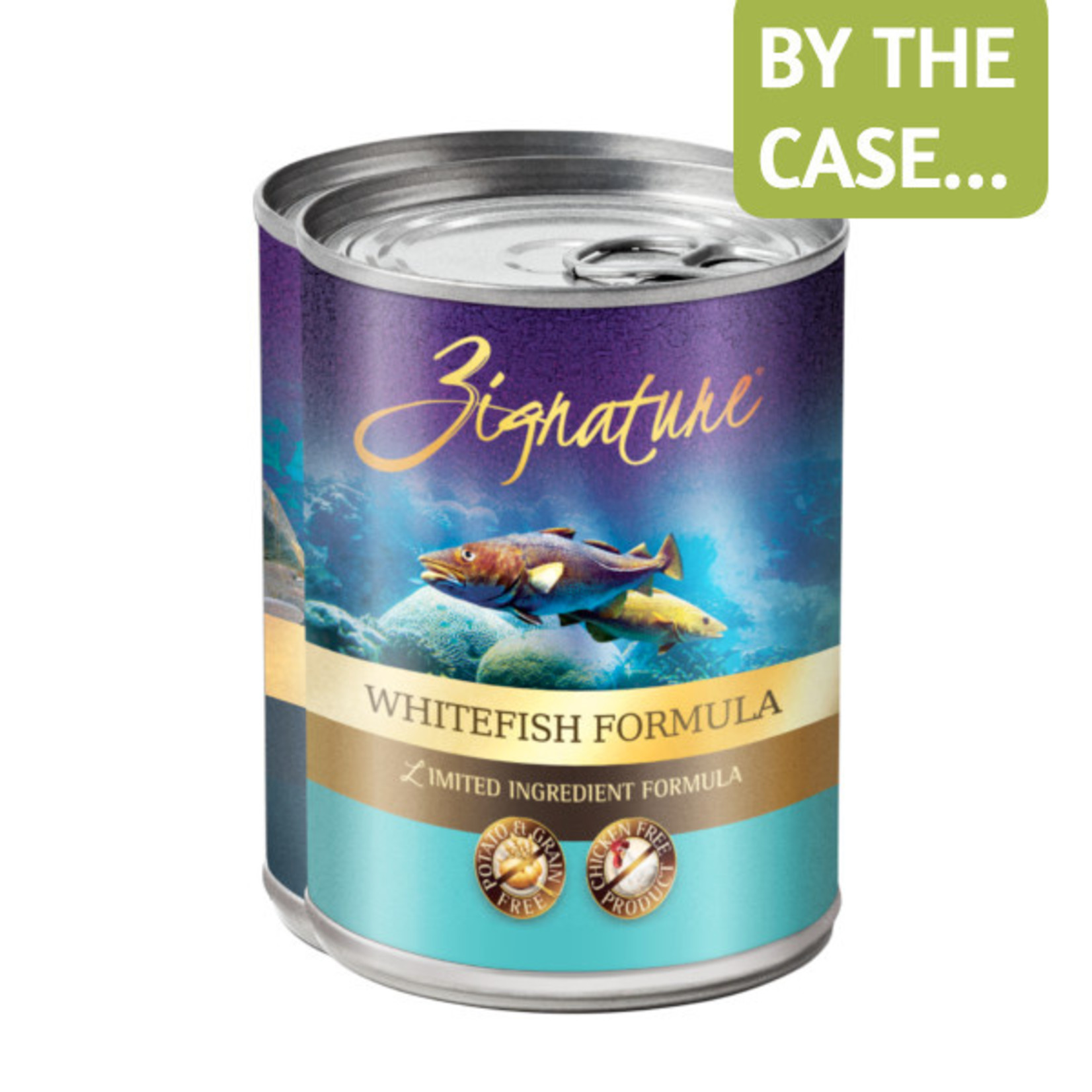 Zignature Zignature Wet Dog Food Whitefish Formula 13oz Can Limited Ingredient Formula Grain Free