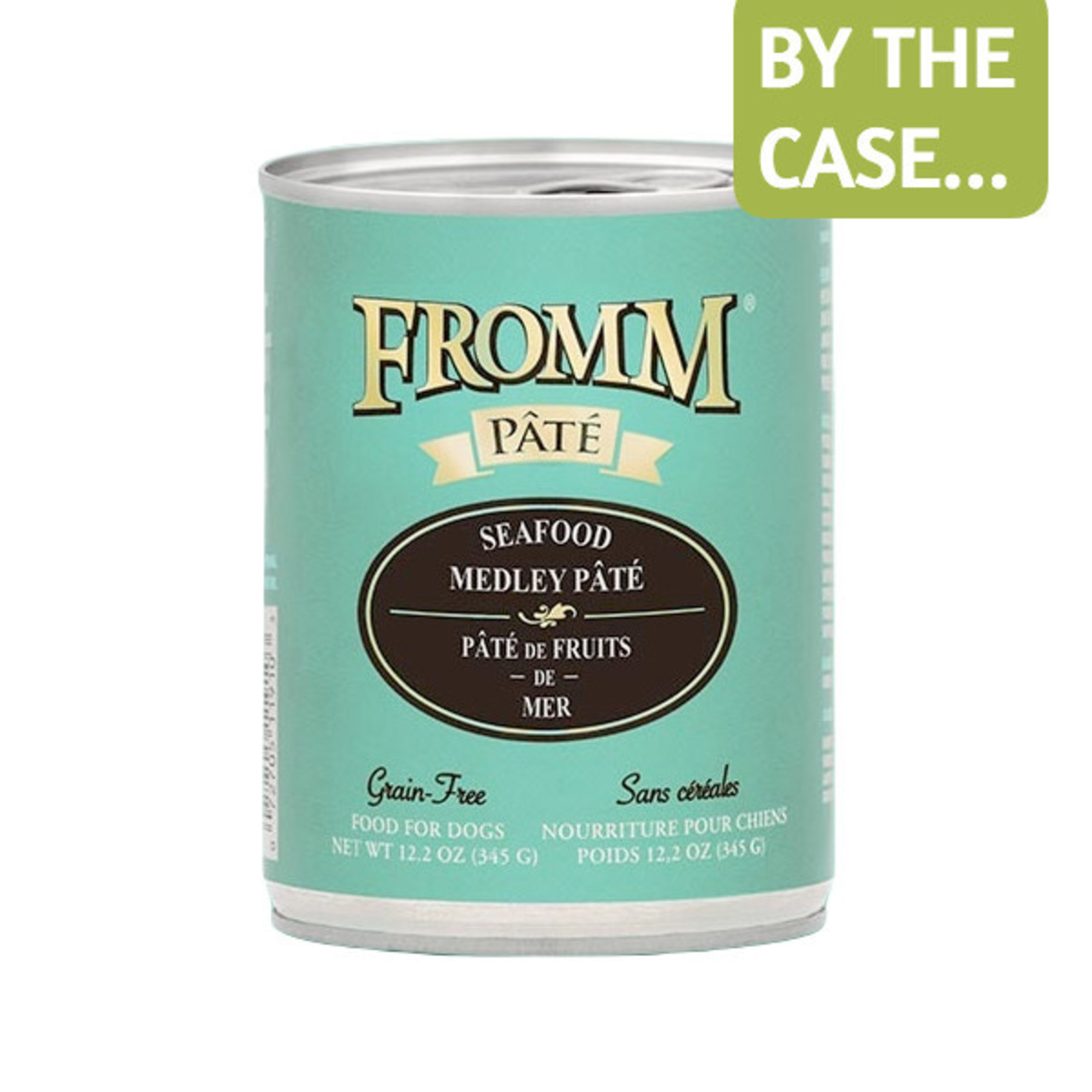 Fromm Fromm Wet Dog Food Seafood Medley Pate 12.2oz Can Grain Free