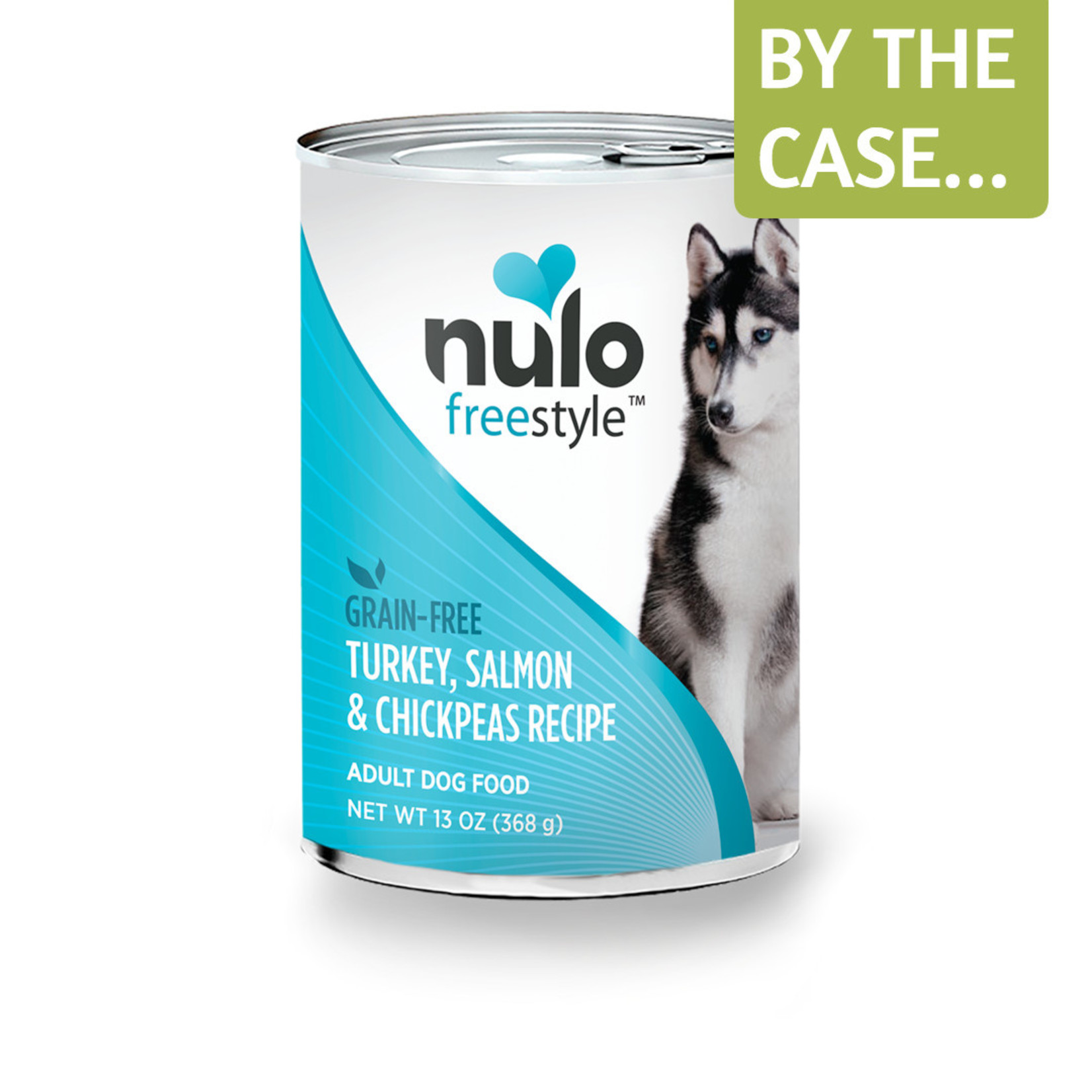 Nulo Nulo Freestyle Wet Dog Food Turkey, Salmon, & Chickpeas Recipe 13oz Can Grain Free