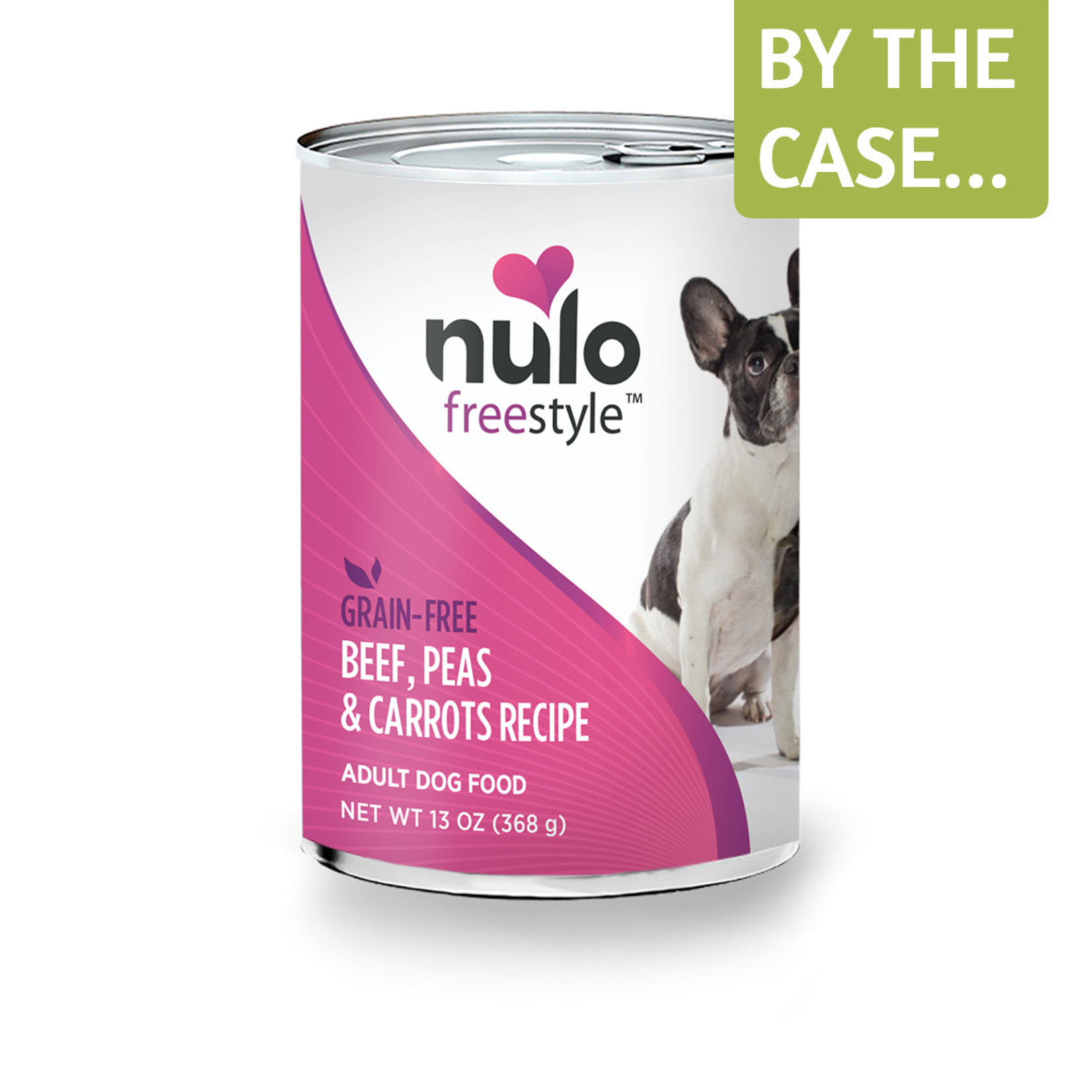 Nulo Nulo Freestyle Wet Dog Food Beef, Peas, & Carrots Recipe 13oz Can Grain Free