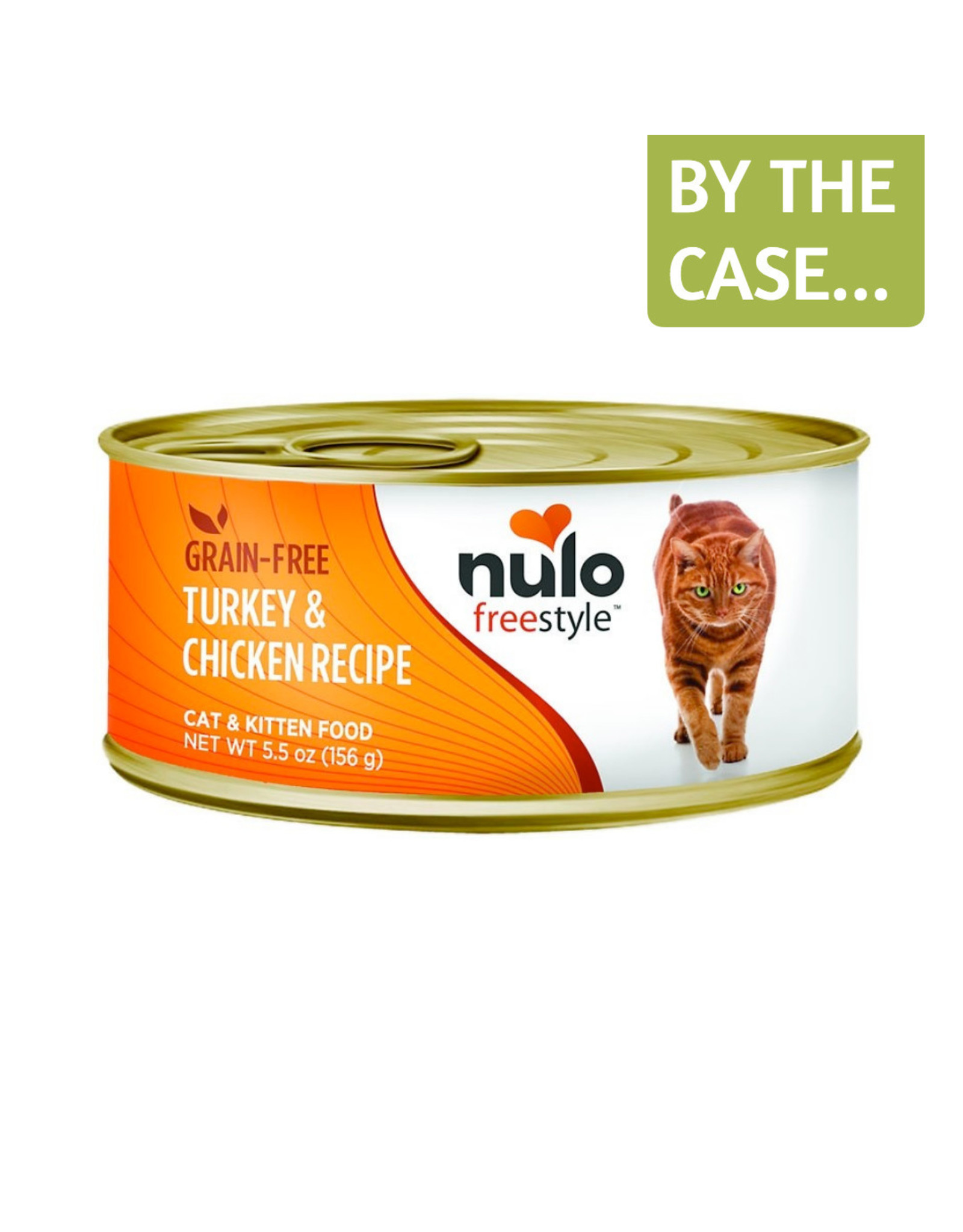 Nulo Freestyle Wet Cat Food Turkey & Chicken Pate 5.5oz Can Howl