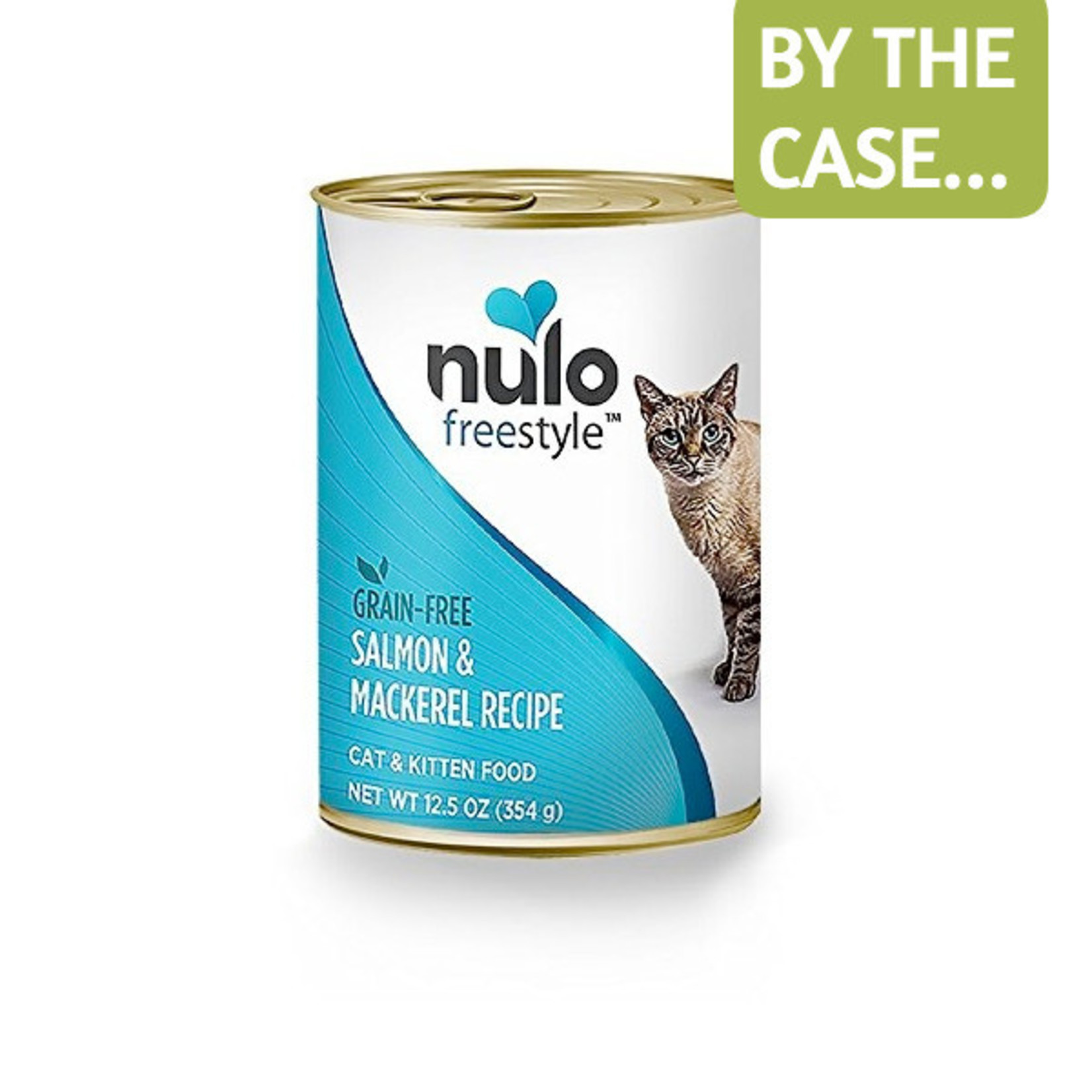 Nulo Nulo Freestyle Wet Cat Food Salmon & Mackerel Recipe Pate 12.5oz Can Grain Free