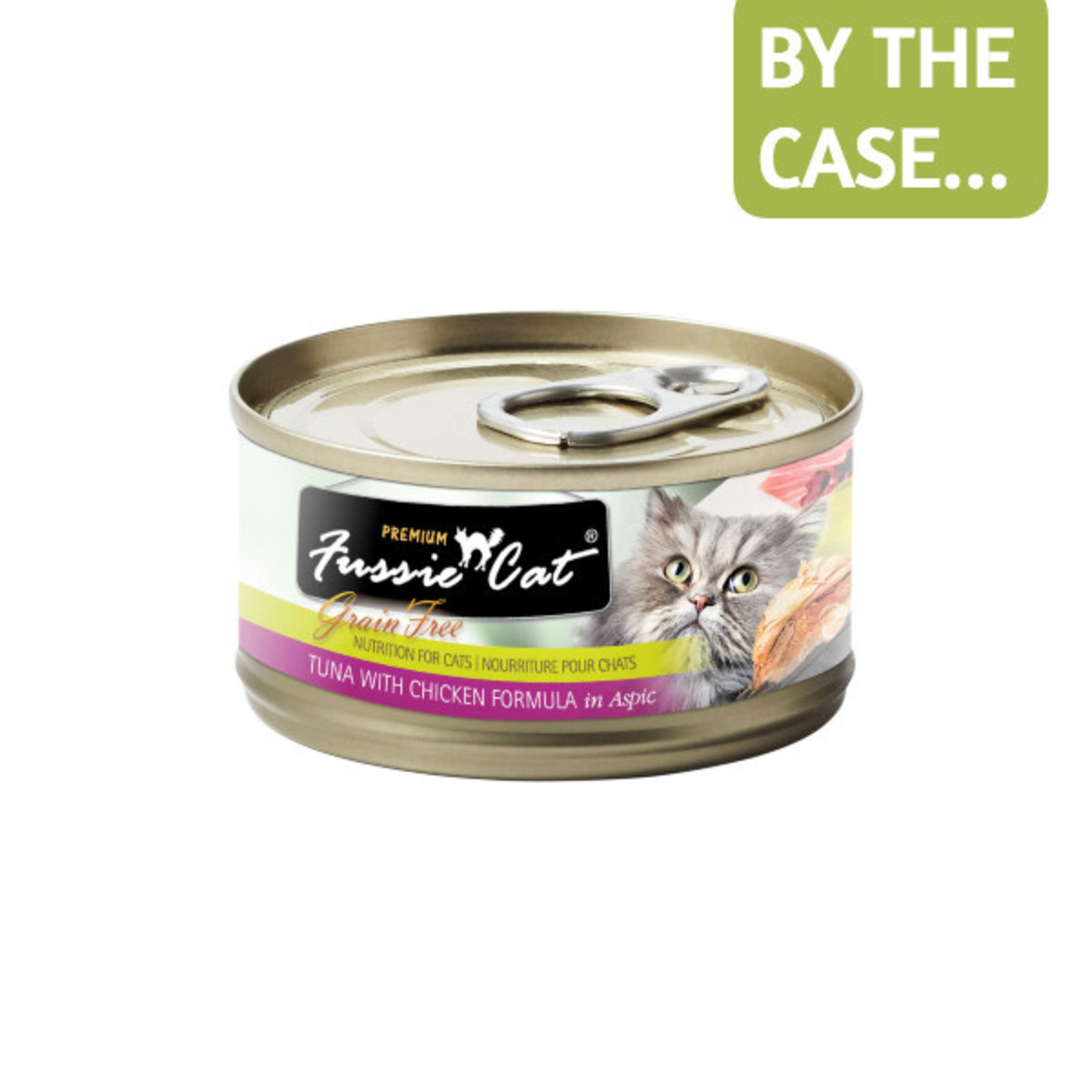 Fussie Cat Fussie Cat Wet Cat Food Tuna with Chicken Formula in Aspic 2.8oz Can Grain Free