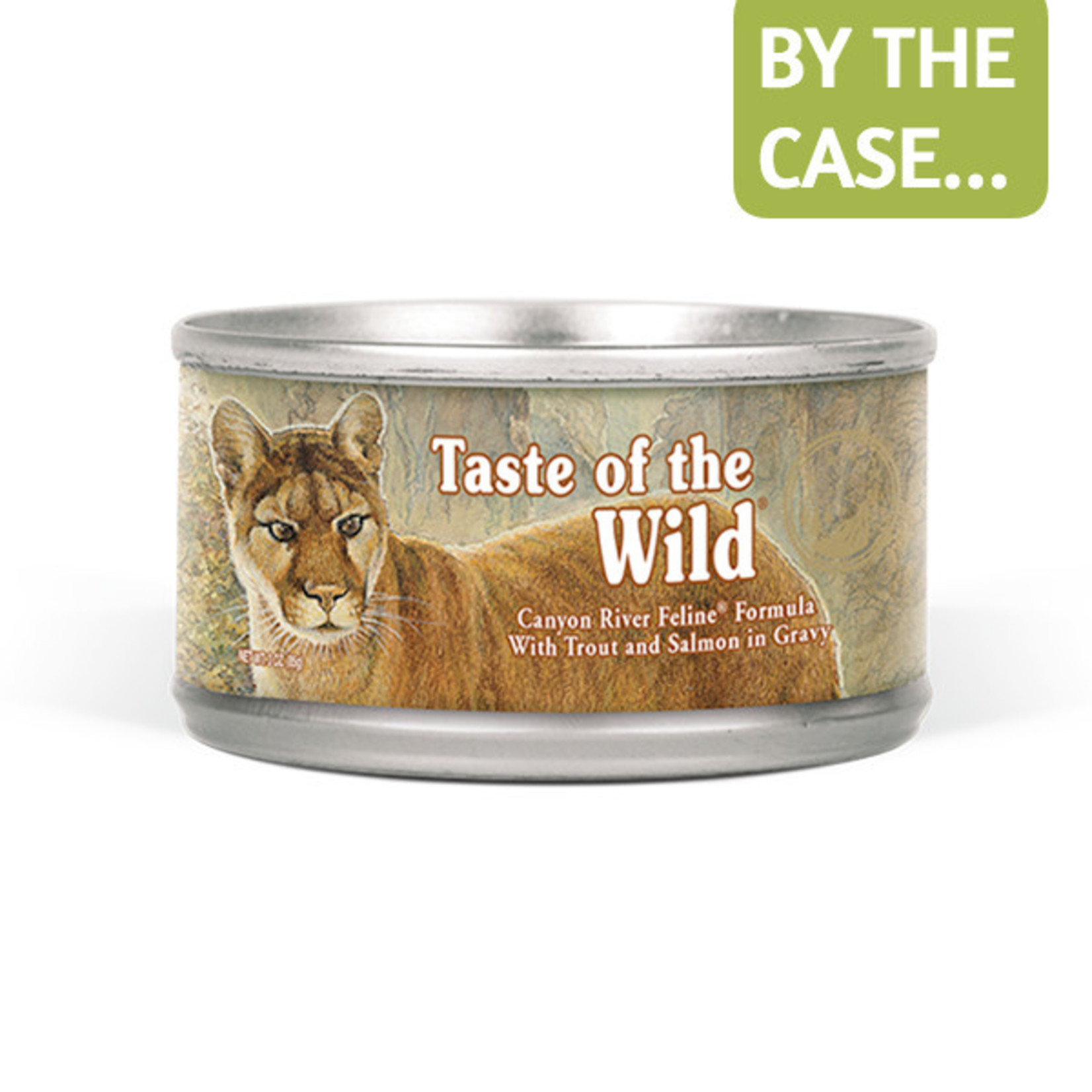 Taste of the Wild Taste of the Wild Wet Cat Food Canyon River Formula with Trout & Salmon in Gravy 3oz Can Grain Free