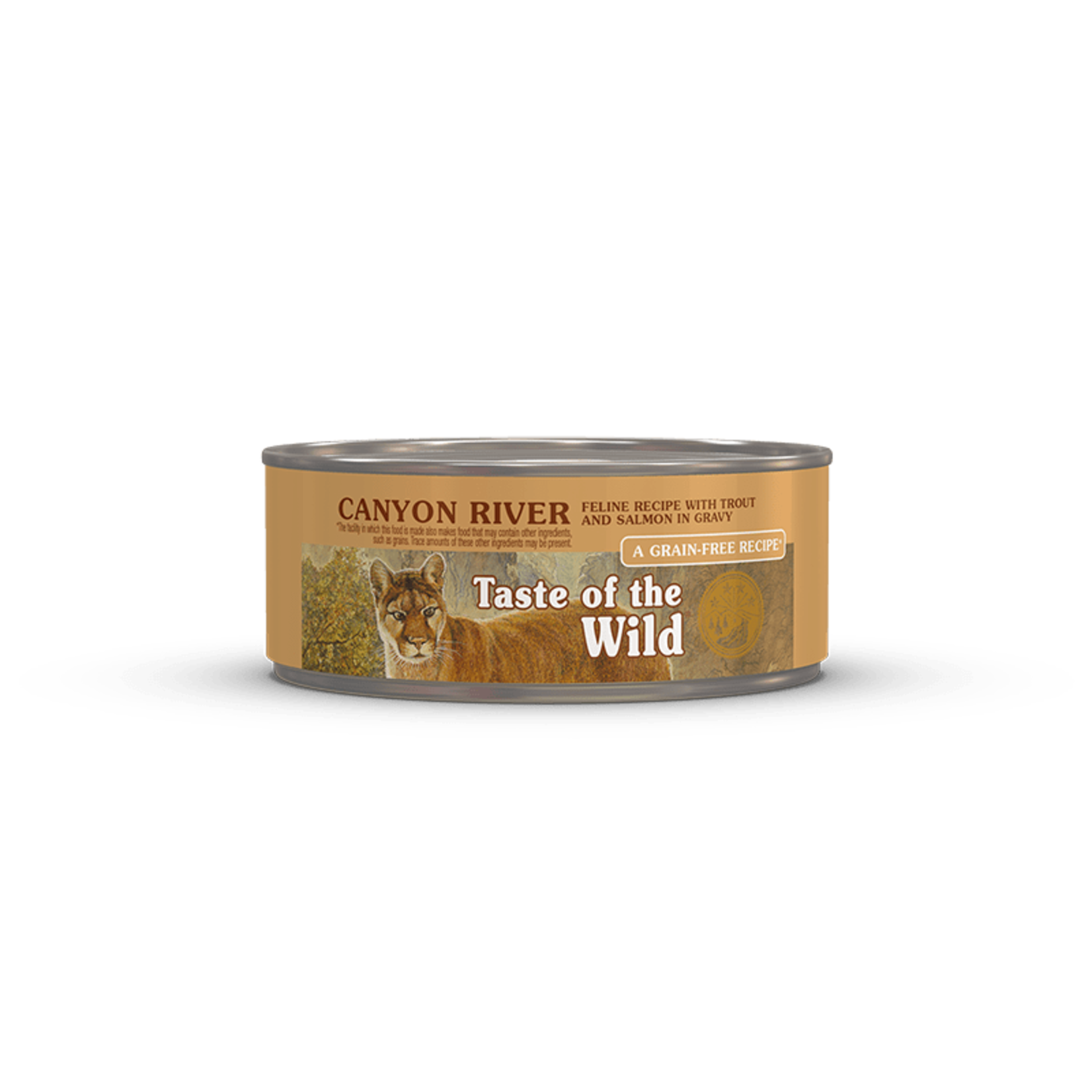 Taste of the Wild Taste of the Wild Wet Cat Food Canyon River Formula with Trout & Salmon in Gravy Canyon River 5.5oz Can