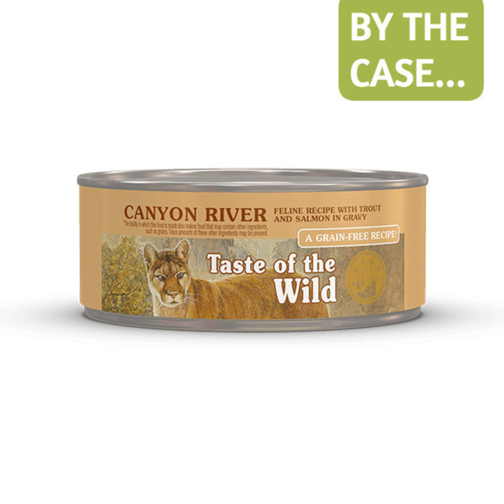 Taste of the Wild Taste of the Wild Wet Cat Food Canyon River Formula with Trout & Salmon in Gravy Canyon River 5.5oz Can