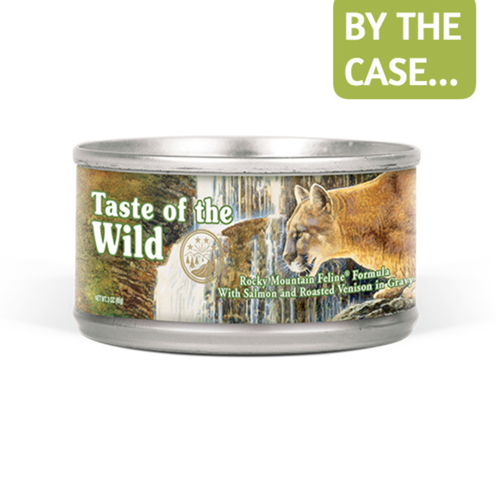 Taste of the Wild Taste of the Wild Wet Cat Food Rocky Mountain Formula with Salmon & Roasted Venison in Gravy 3oz Can Grain Free