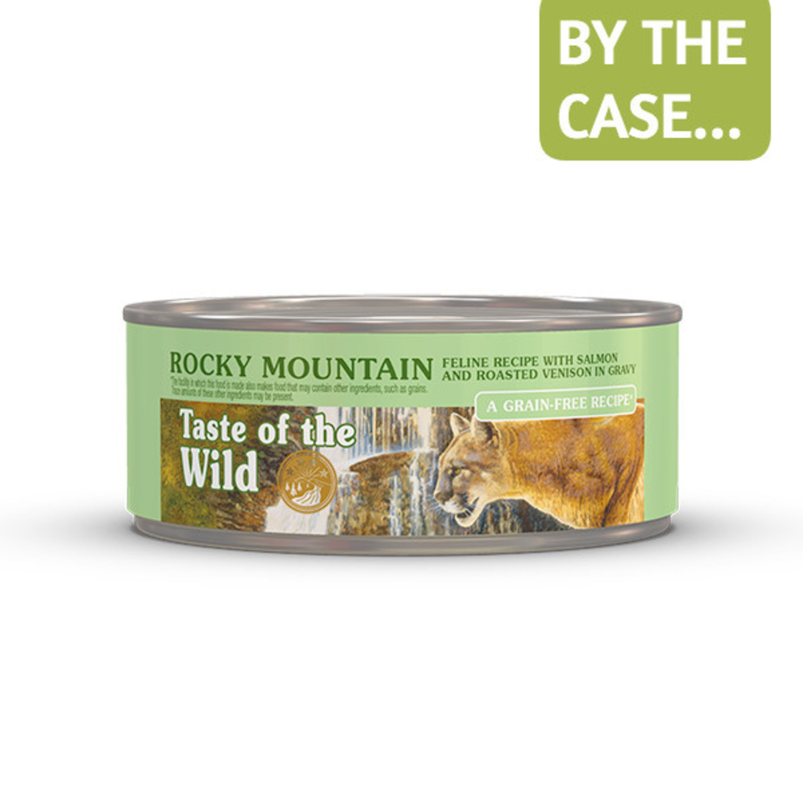 Taste of the Wild Taste of the Wild Wet Cat Food Rocky Mountain Formula with Salmon & Roasted Venison in Gravy 5.5oz Can Grain Free