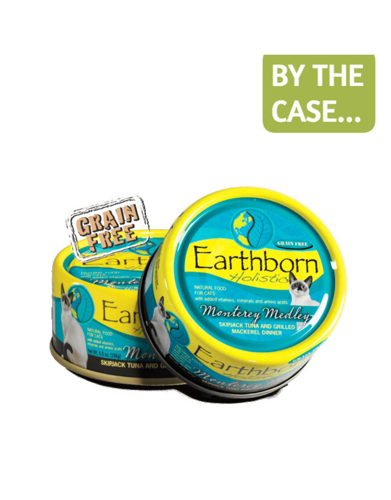 Earthborn Holistic Wet Cat Food Monterey Medley 5.5oz Can Howl