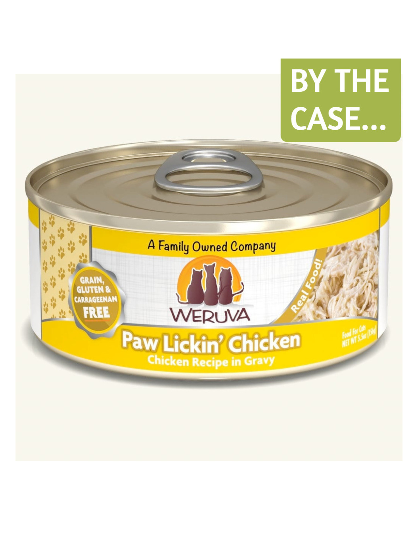 Weruva Wet Cat Food Paw Lickin Chicken 5.5oz Can Howl