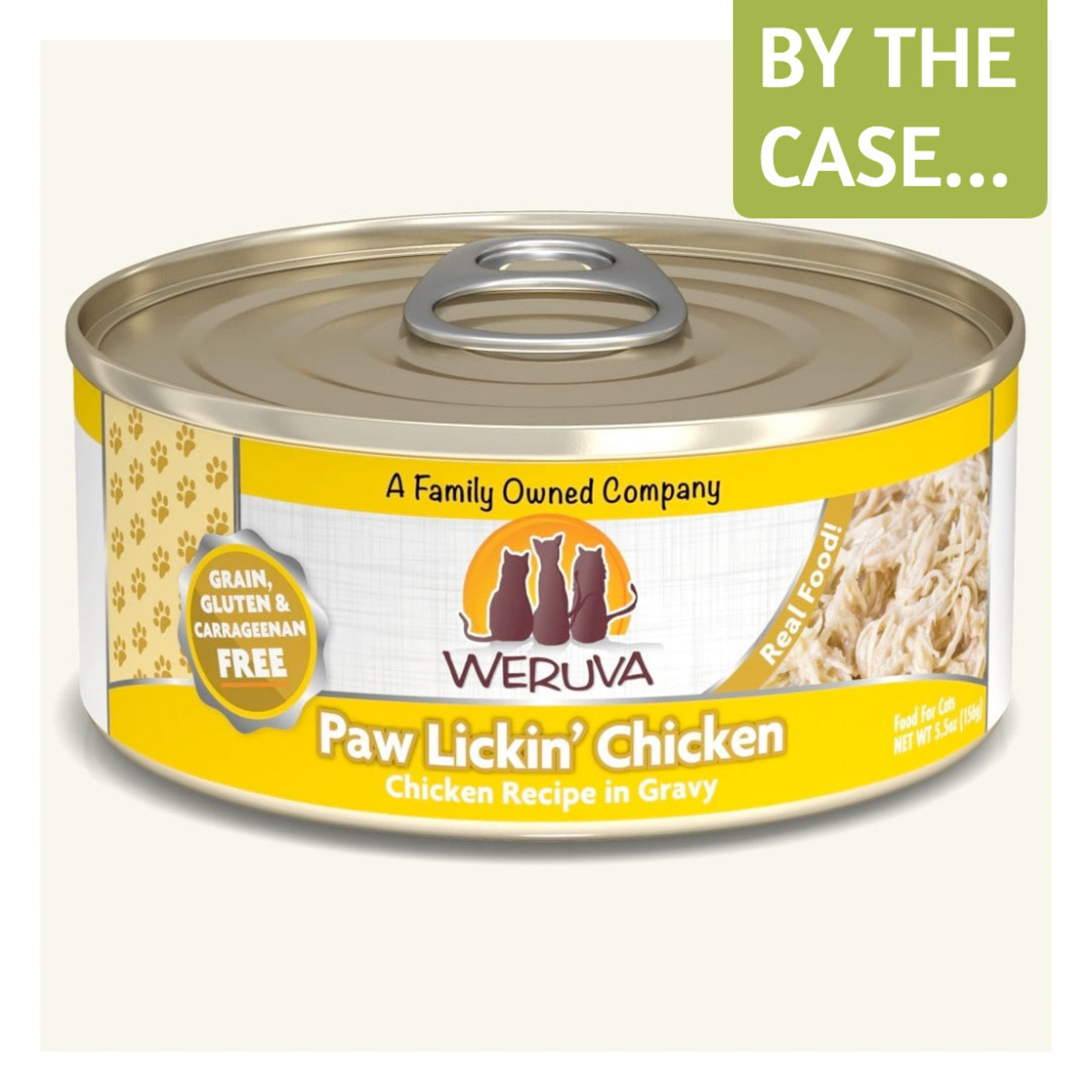 Weruva Weruva Classic Wet Cat Food Paw Lickin’ Chicken Chicken Recipe in Gravy 5.5oz Can
