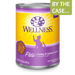 Wellness Wellness Cat Can Turkey & Salmon Pate 12oz