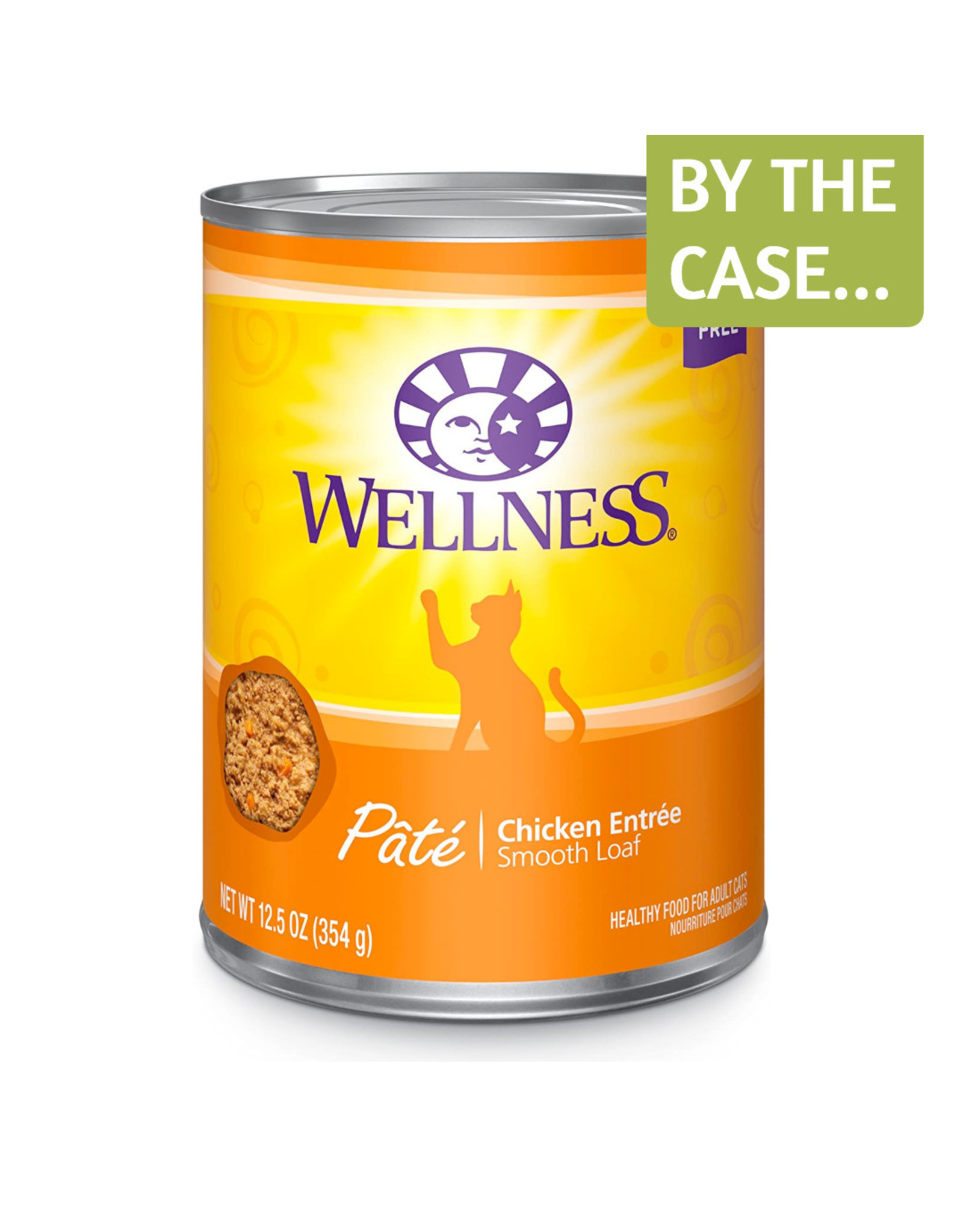 Wellness Wet Cat Food Chicken Pate 12oz Howl