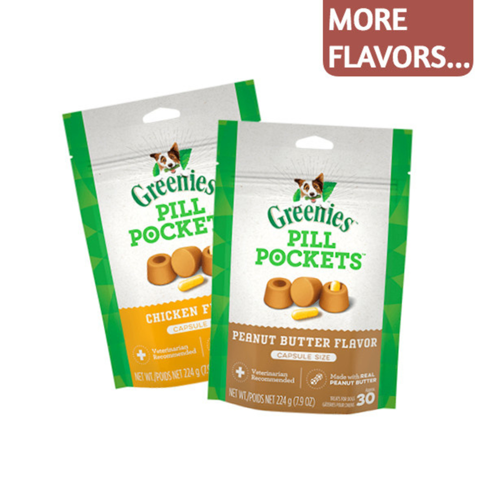 Greenies Pill Pockets Dog Capsule Size