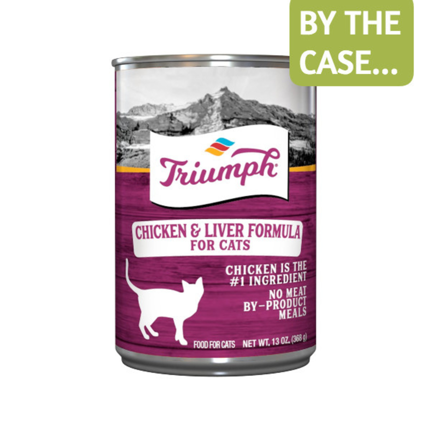 Triumph Triumph Wet Cat Food Chicken & Liver Formula 13oz Can