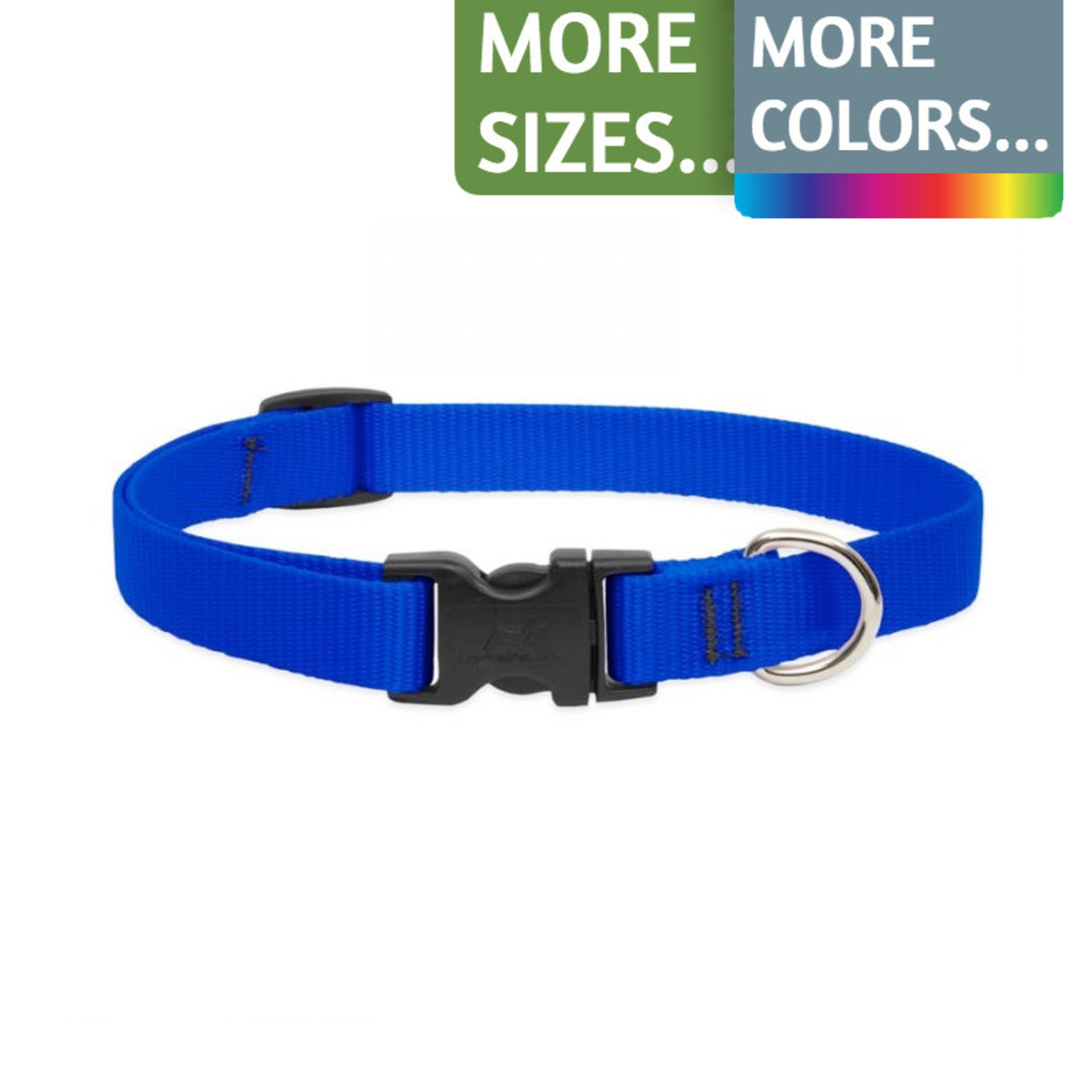 Lupine Lupine 3/4in Wide Adjustable Nylon Dog Collar