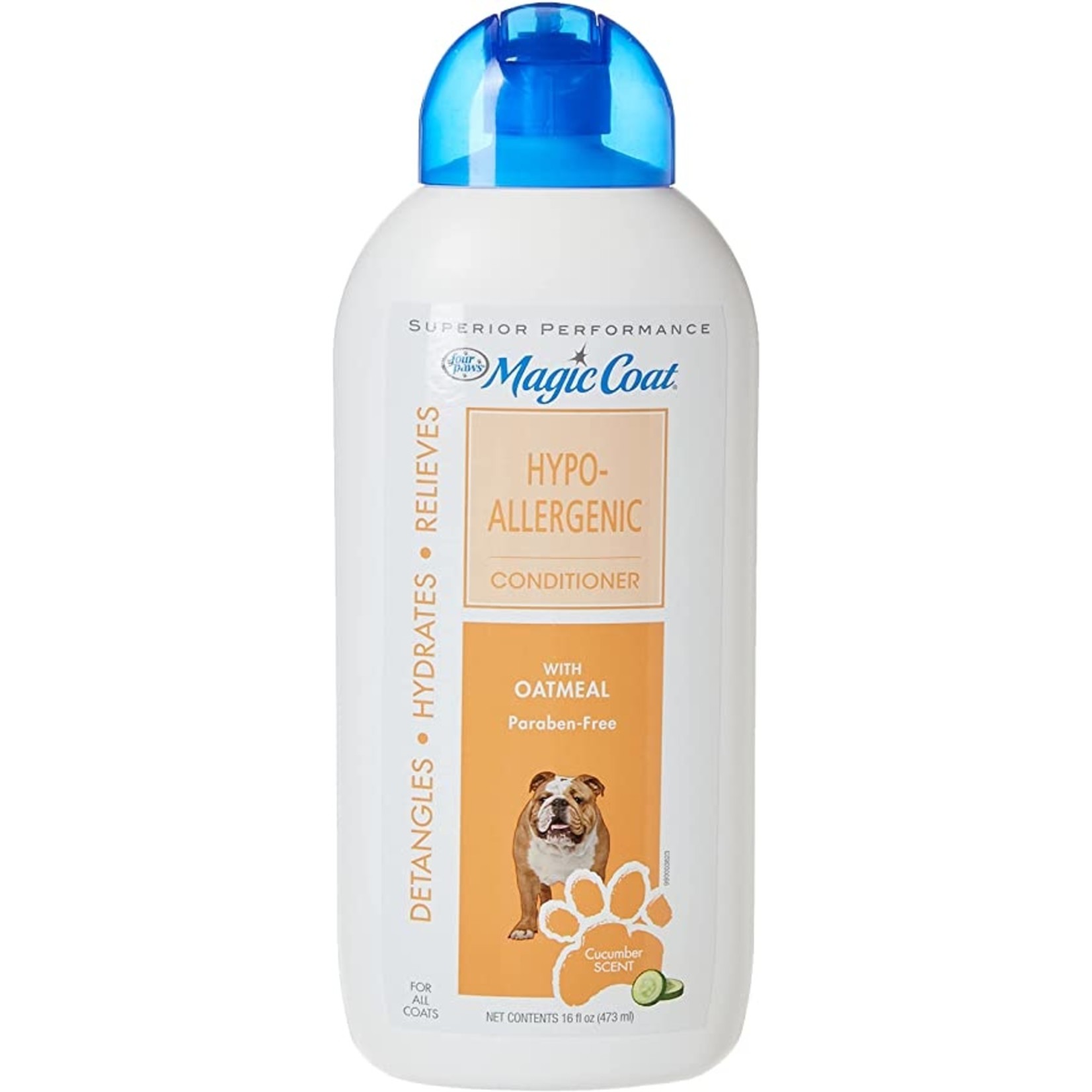 Four Paws Magic Coat Hypoallergenic Dog Shampoo with Oatmeal 16oz