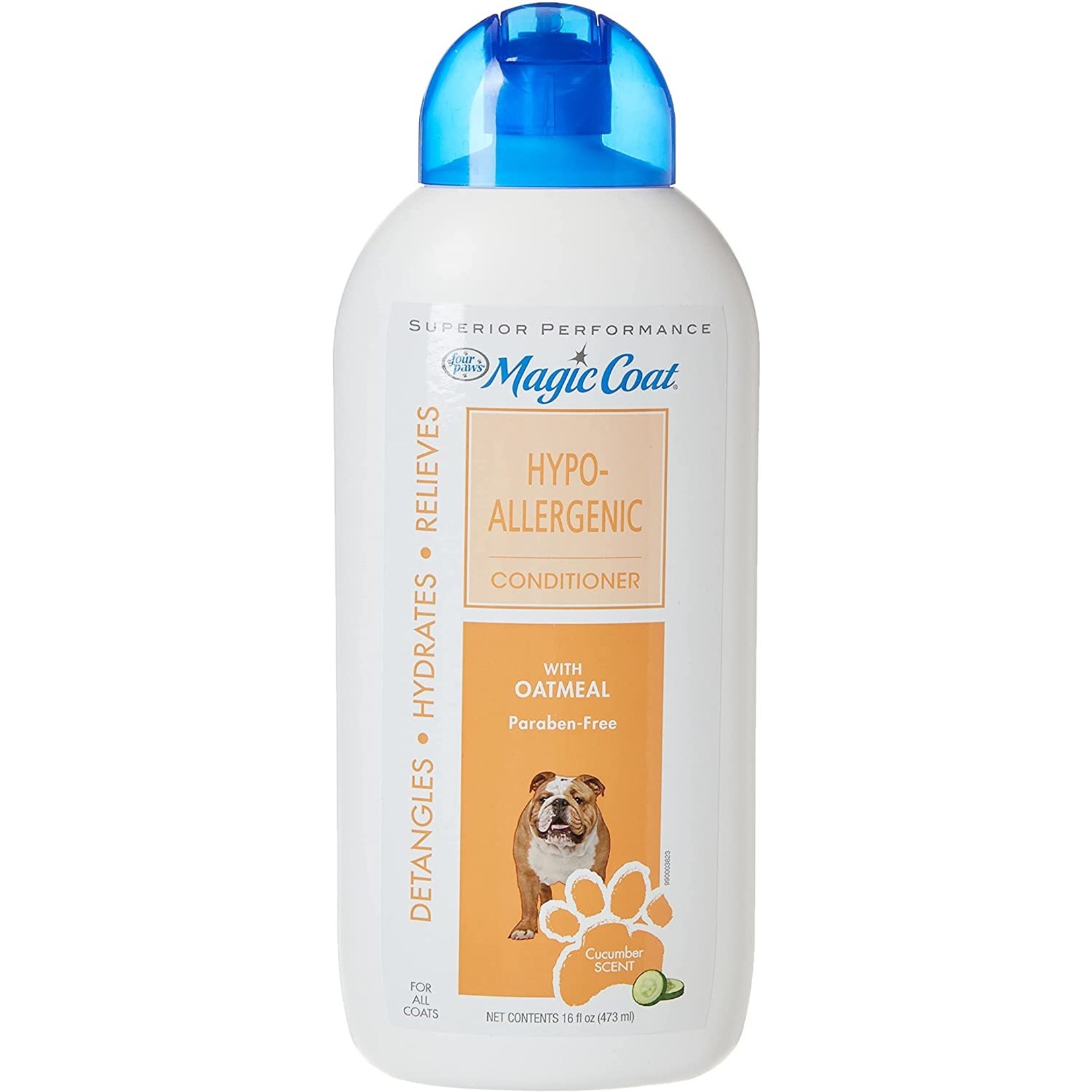 Four Paws Magic Coat Hypoallergenic Dog Conditioner with Oatmeal 16oz