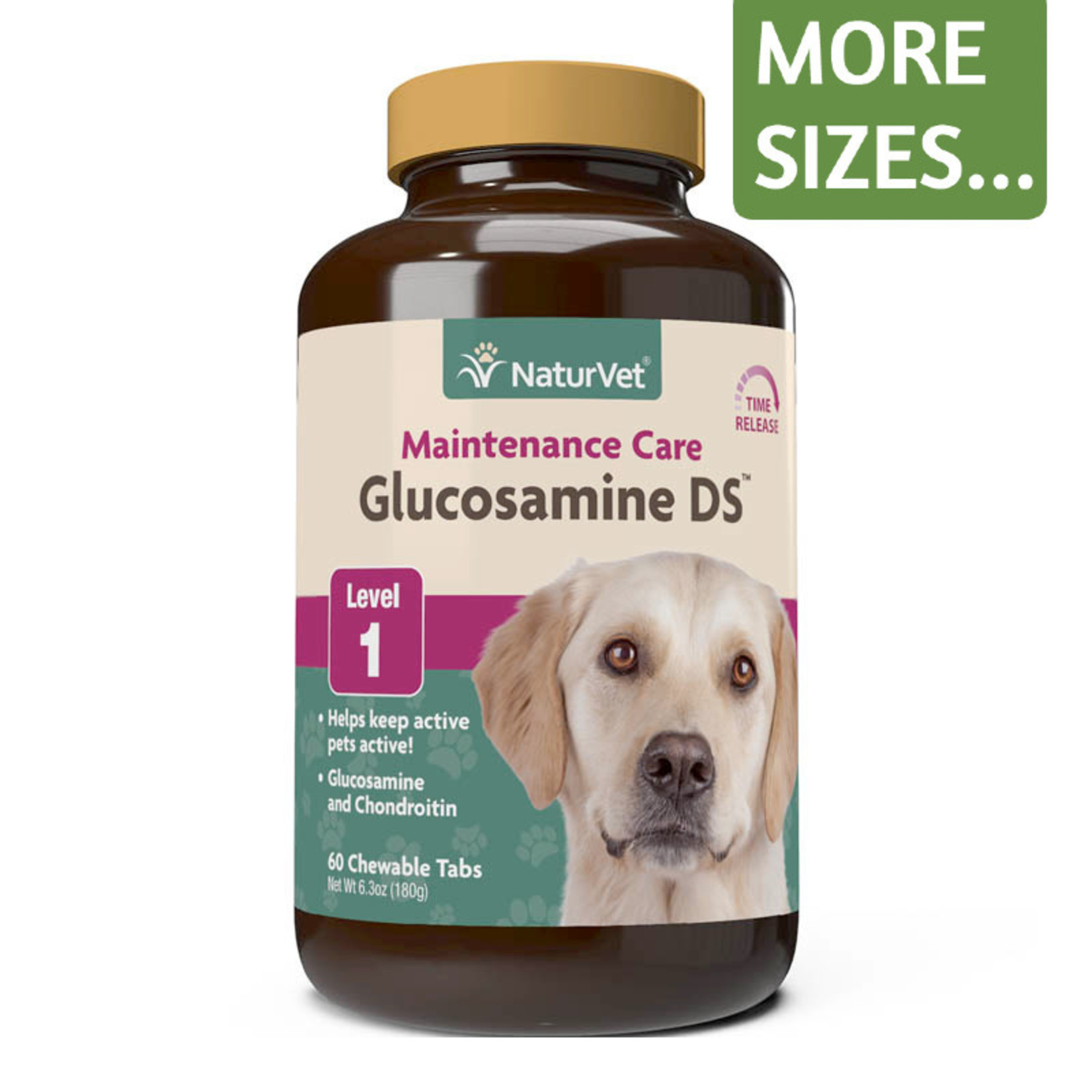 naturVet NaturVet Glucosamine DS Maintenance Care Level 1 Joint Health Chewable Tablets for Dogs and Cats - 60ct, 150ct