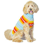 Chilly Dog Chilly Dog Turquoise Serape Sweater