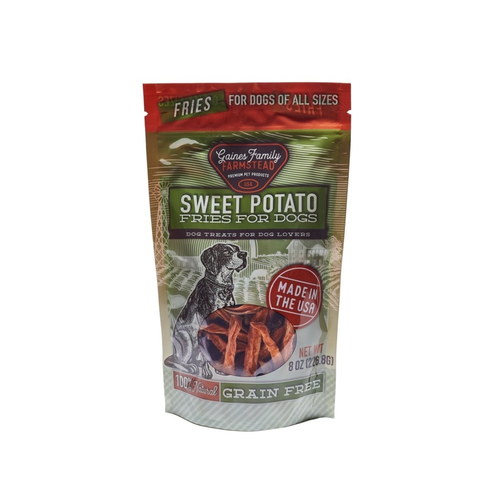 Gaines Family Gaines Family Farmstead Sweet Potato Fries Dog Treats